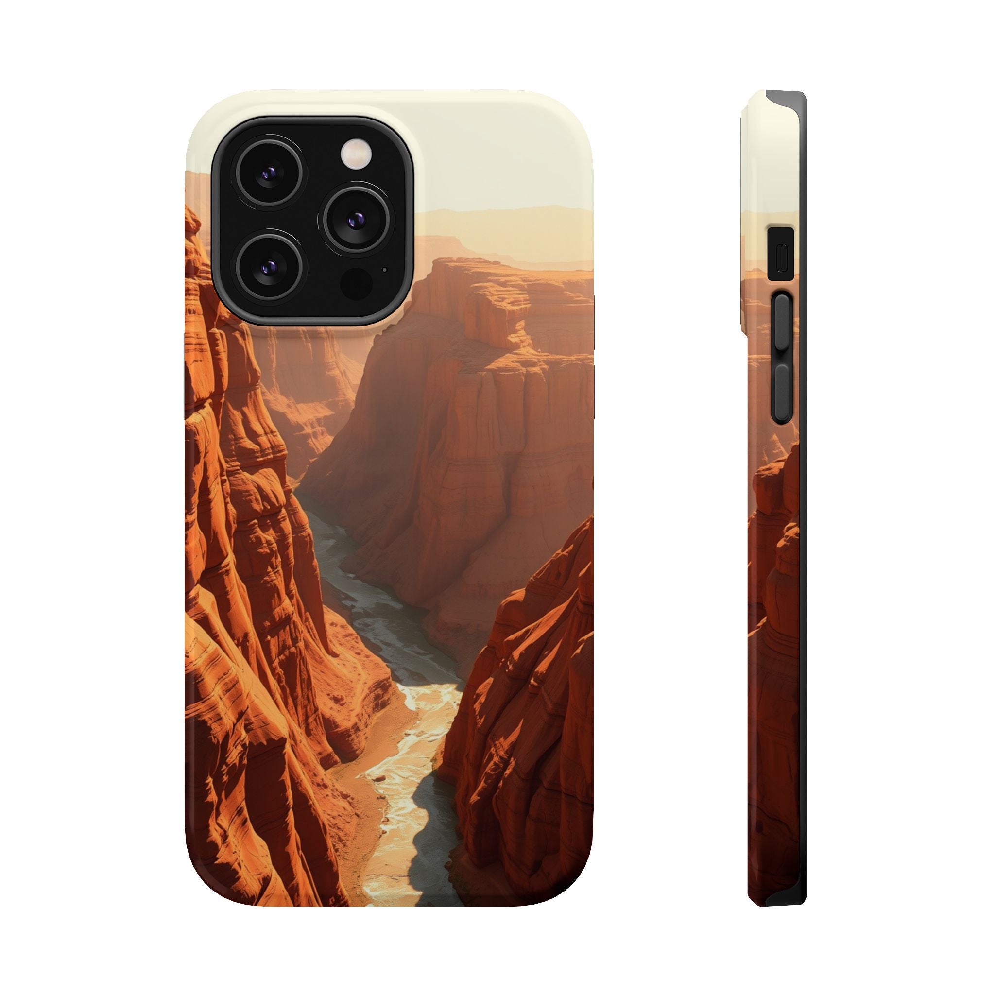 iPhone Vibrant River Canyon Design Bold Modern Everyday Snap Case · iPhone Case