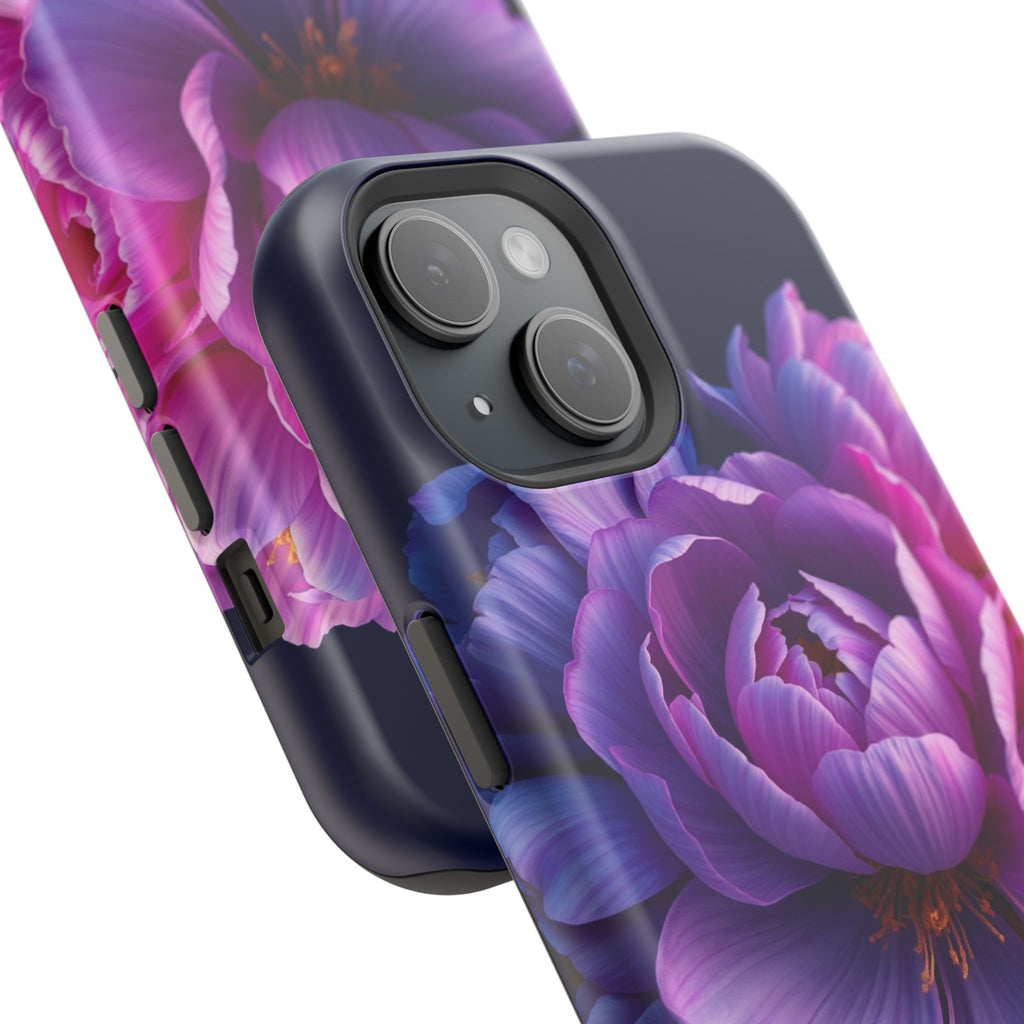 iPhone Peony Bouquet 3D Digital Slim Everyday Designer Case · iPhone Case