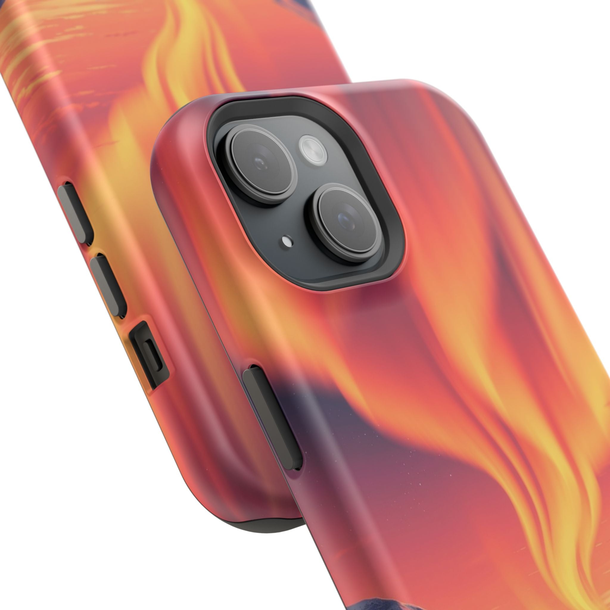iPhone Sunset Amber And Peach Northern Lights Slim iPhone Everyday · iPhone Case