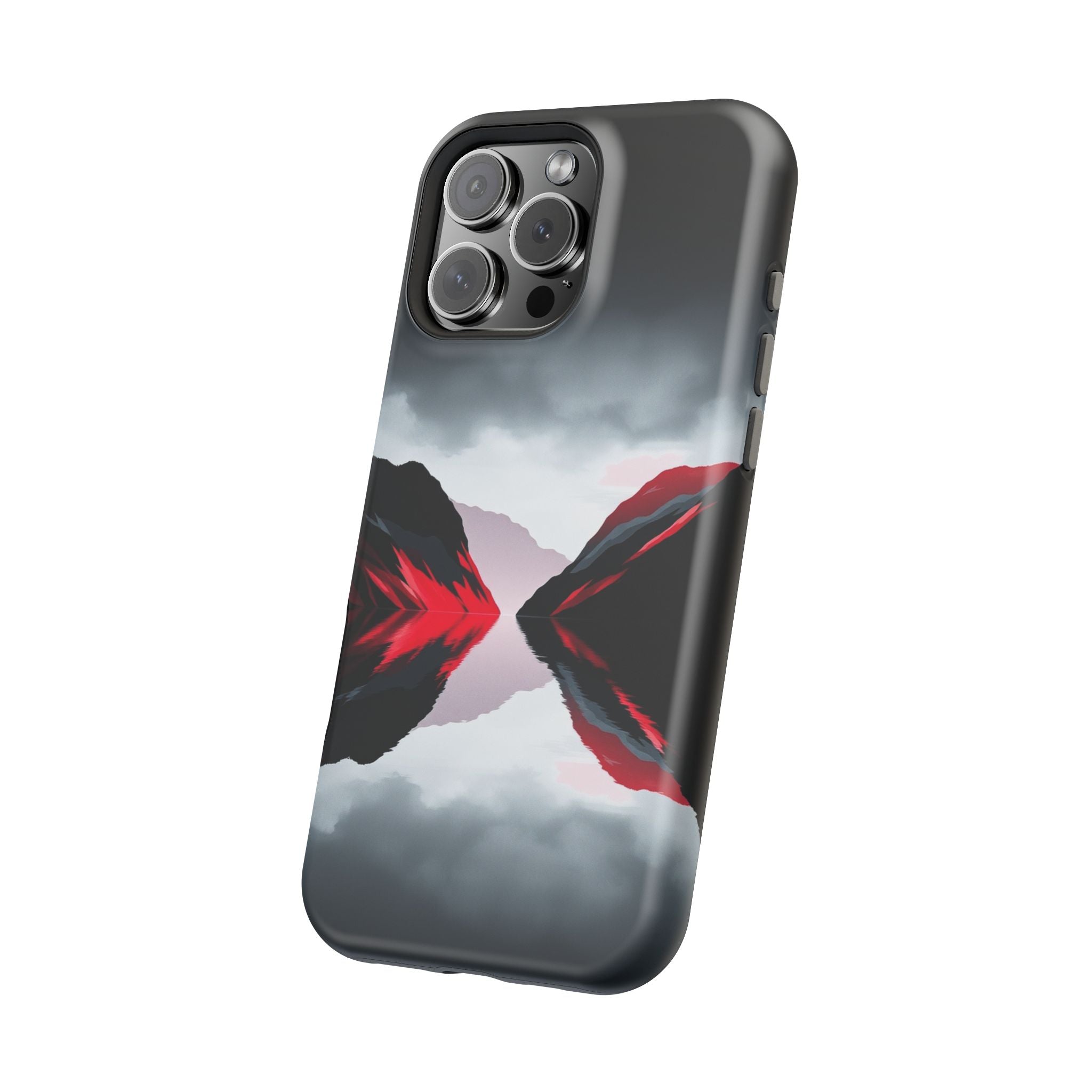 iPhone Vibrant Fjord Reflection Design Slim Everyday Designer Case · iPhone Case