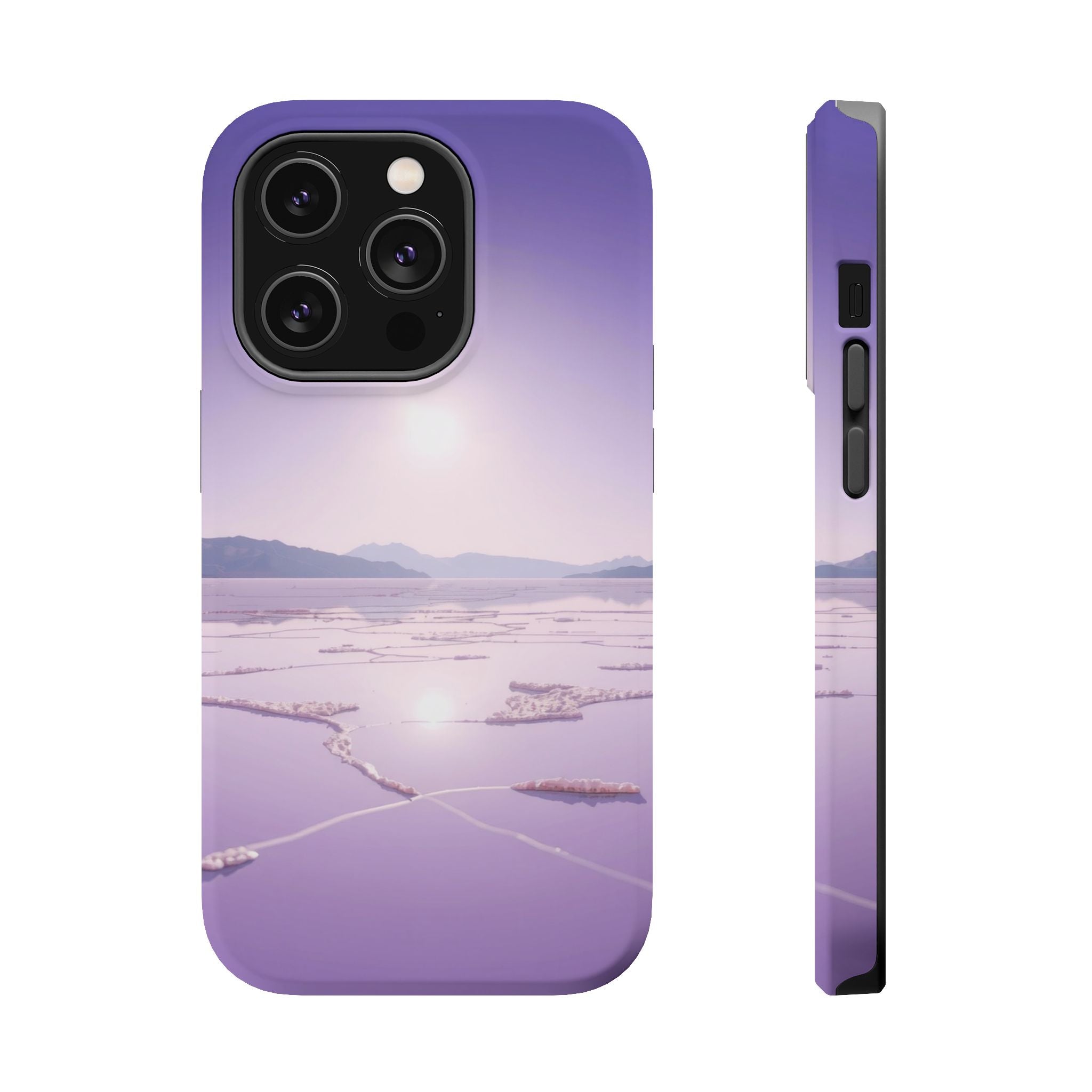 iPhone Radiant Salt Flat Mirror Design Slim Everyday iPhone 10 Designer · iPhone