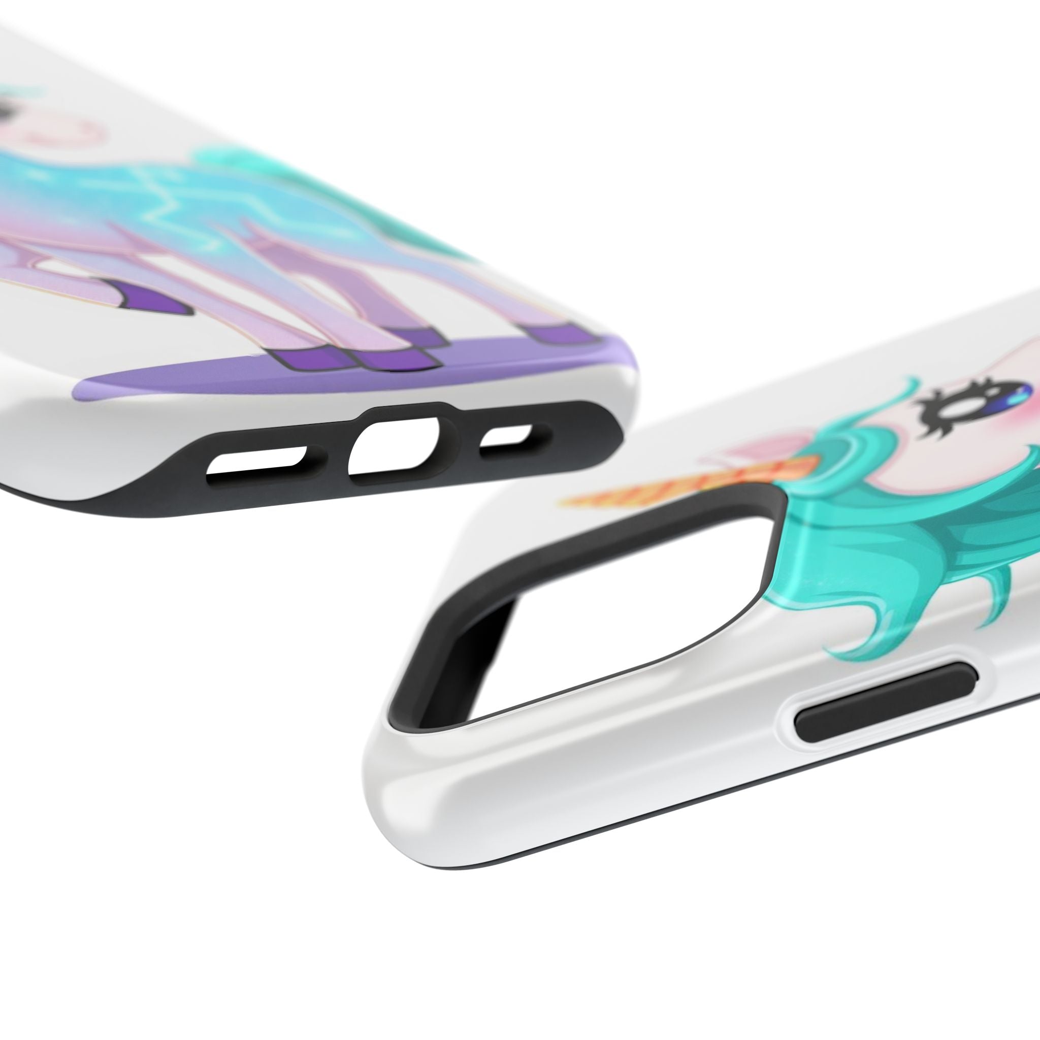 iPhone Turquoise Sparkle Unicorn Kids Fun iPhone Phone Case Gift · iPhone Case