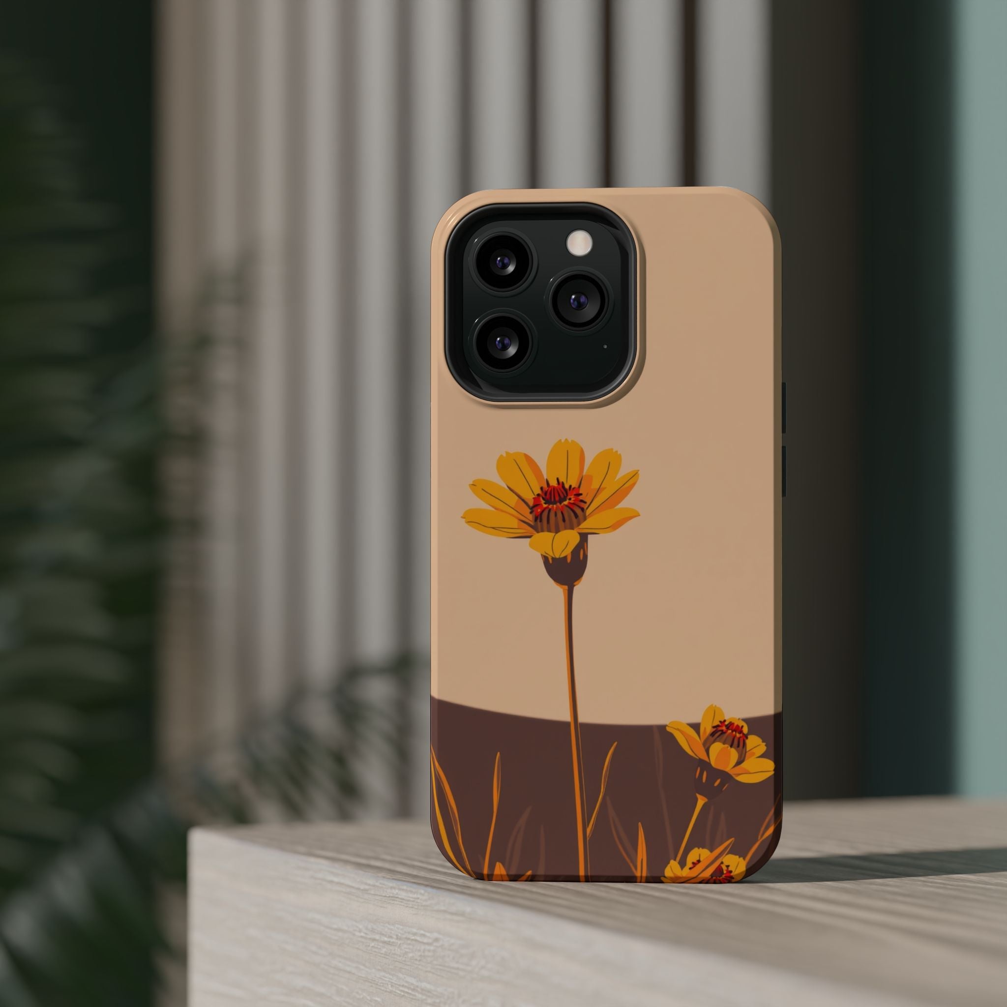 iPhone Serene Desert Flower Design Bold Modern Everyday Snap Case · iPhone Case