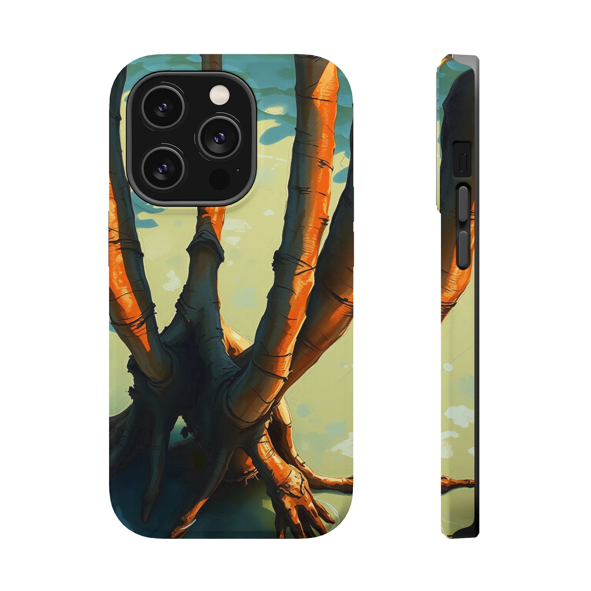 iPhone Mangrove Roots Mystic Art Bold Modern Everyday Snap Case · iPhone Case