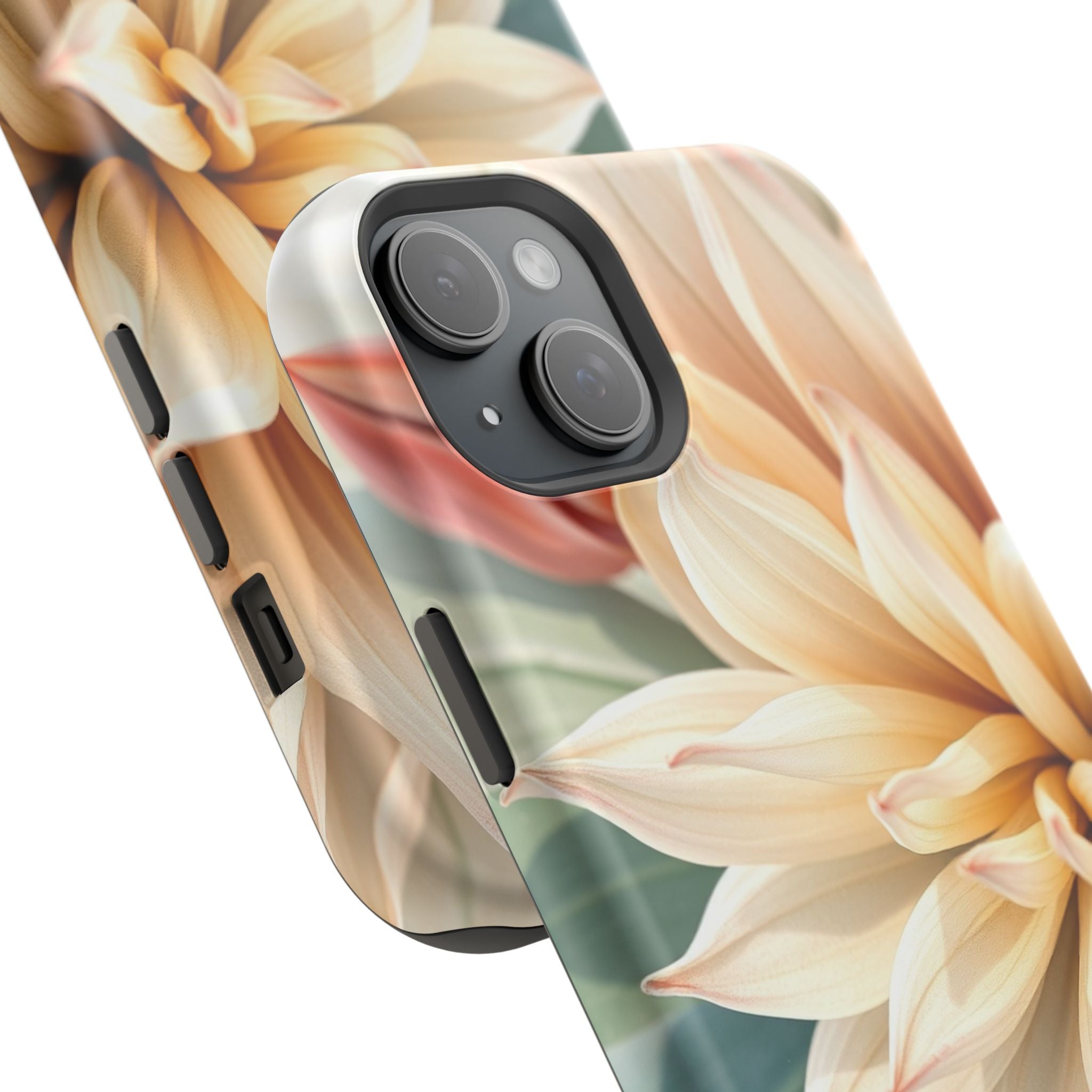 iPhone Neon Floral Radiant Design Clean Minimal Snap Case · iPhone Case