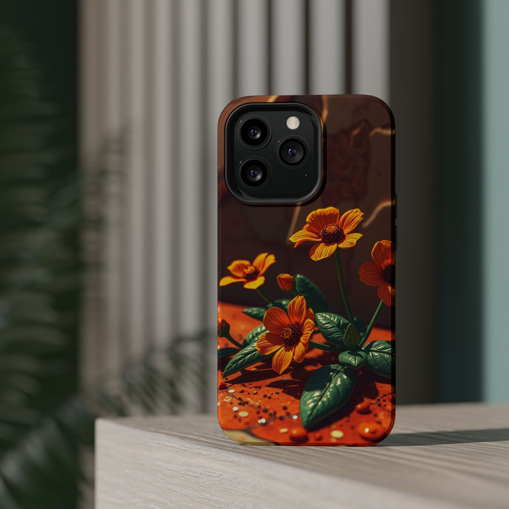 iPhone Floral Terrazzo Bold Art Slim Everyday Designer Case · iPhone Case