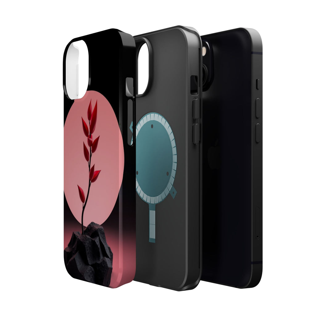 iPhone Serene Minimalist Stem Design Slim Everyday Designer Case · iPhone Case