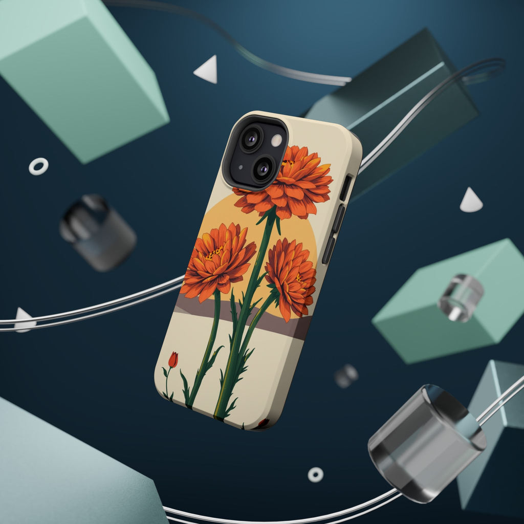 iPhone Ranunculus Stack Bold Art Bold Modern Everyday Snap Case · iPhone Case