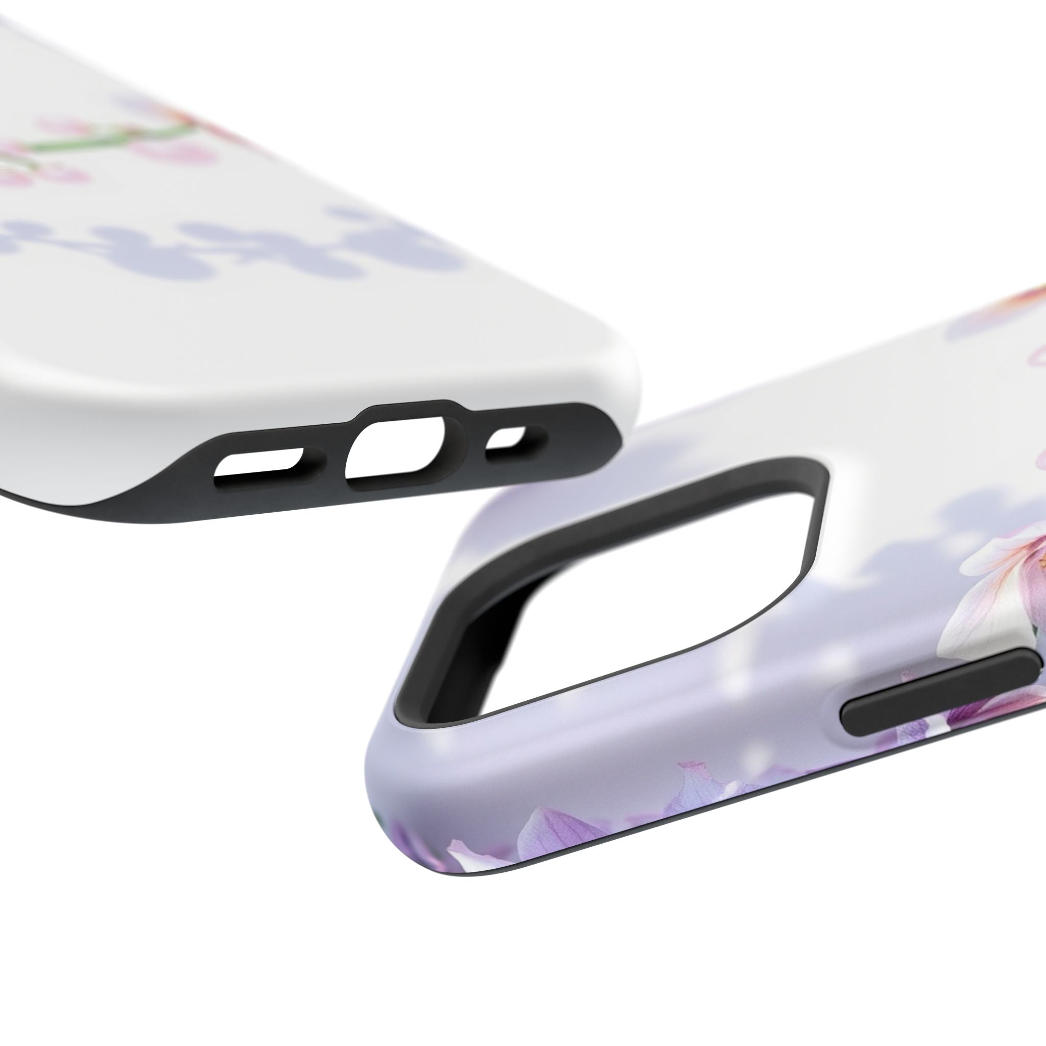 iPhone Vibrant Floral Crown Design Clean Minimal Snap Cas Slim Snap Case · iPhon