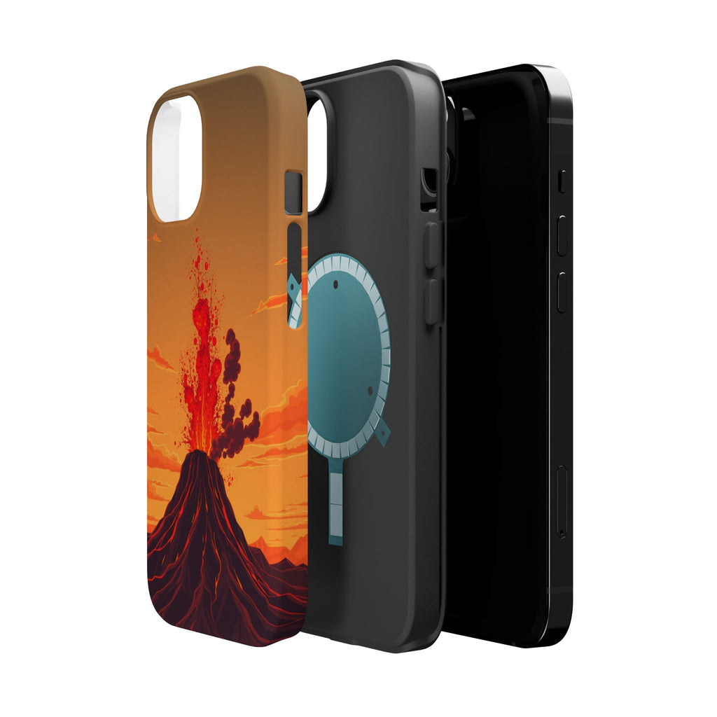 iPhone Sunset Amber And Peach Volcanic Eruption Soft iPhone Finish · iPhone Case