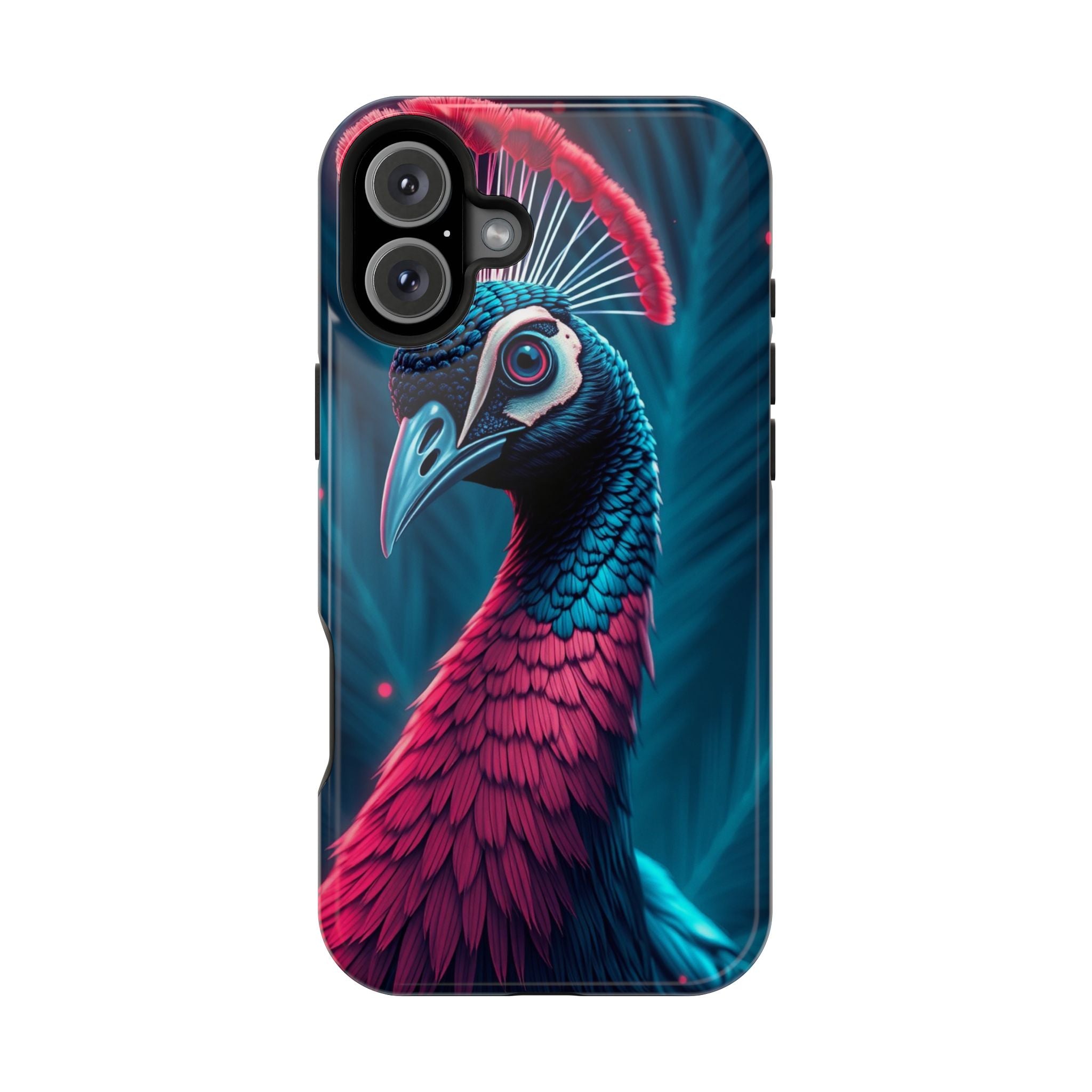 iPhone Nouveau Peacock Electric Art Slim Everyday Designer Case · iPhone Case
