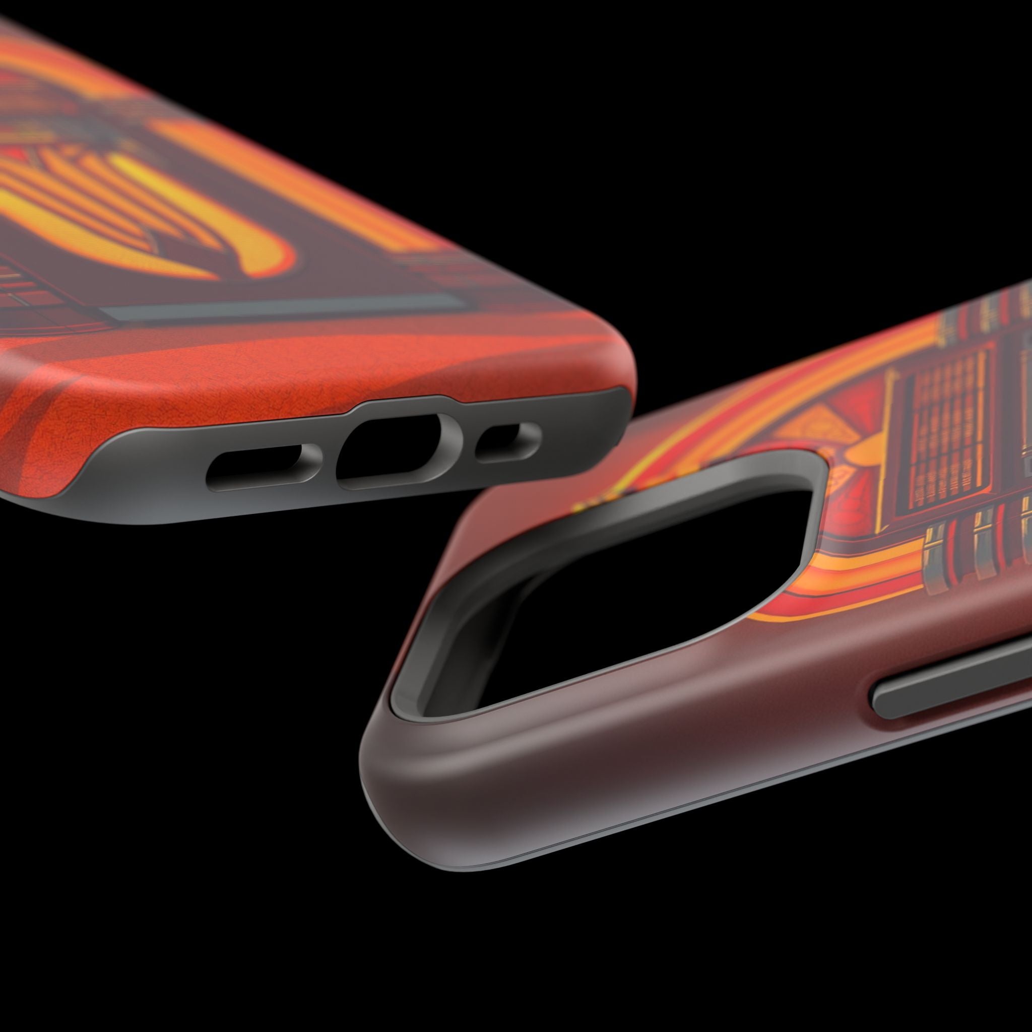 iPhone Jukebox Glow Pop Art Bold Bold Modern Everyday Snap Case · iPhone Case
