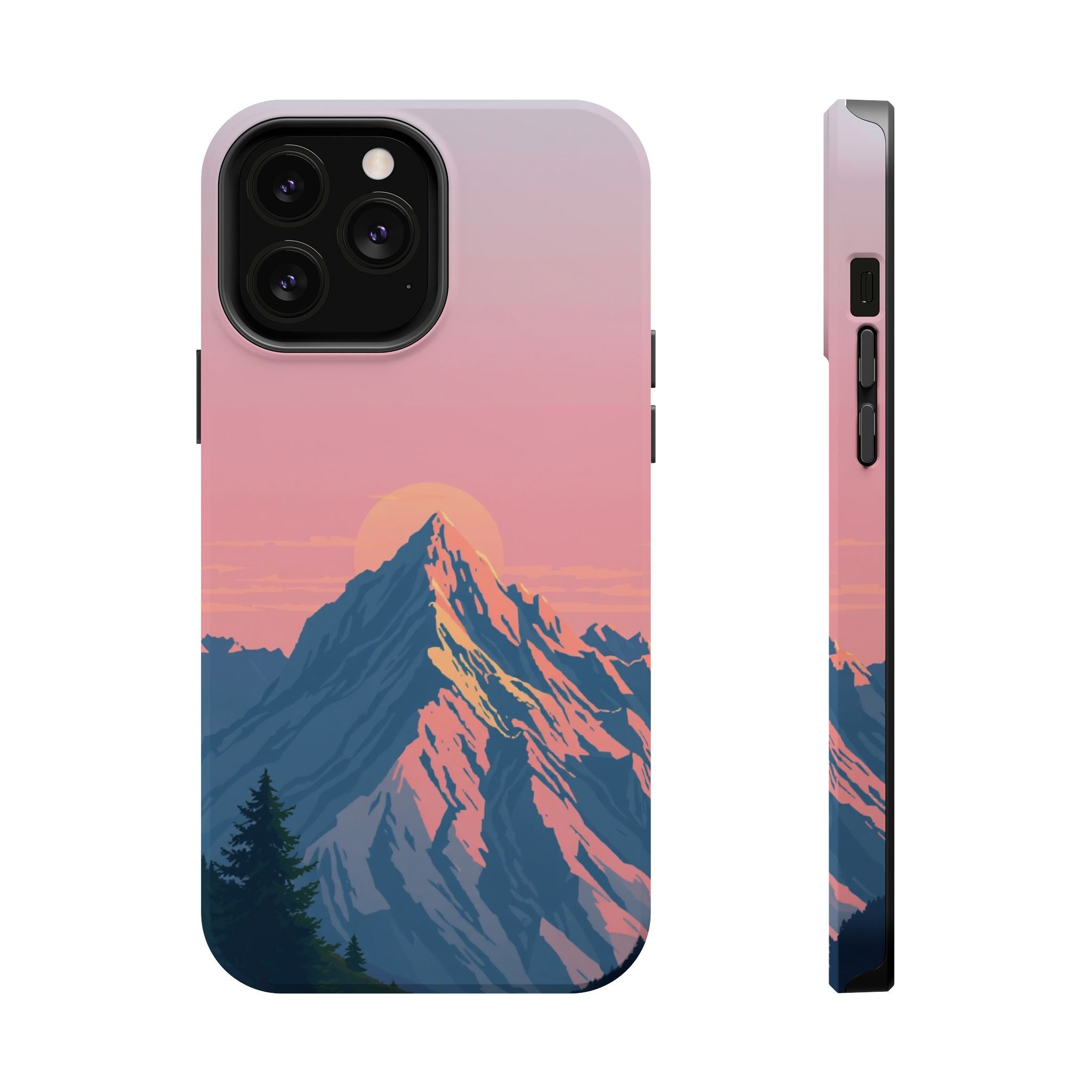 iPhone Serene Mountain at Sunrise Design Slim Everyday iPhone Designer · iPhone