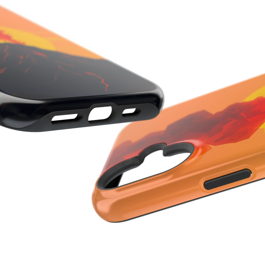 iPhone Vibrant Volcanic Eruption Design Slim Everyday iPhone Designer · iPhone C