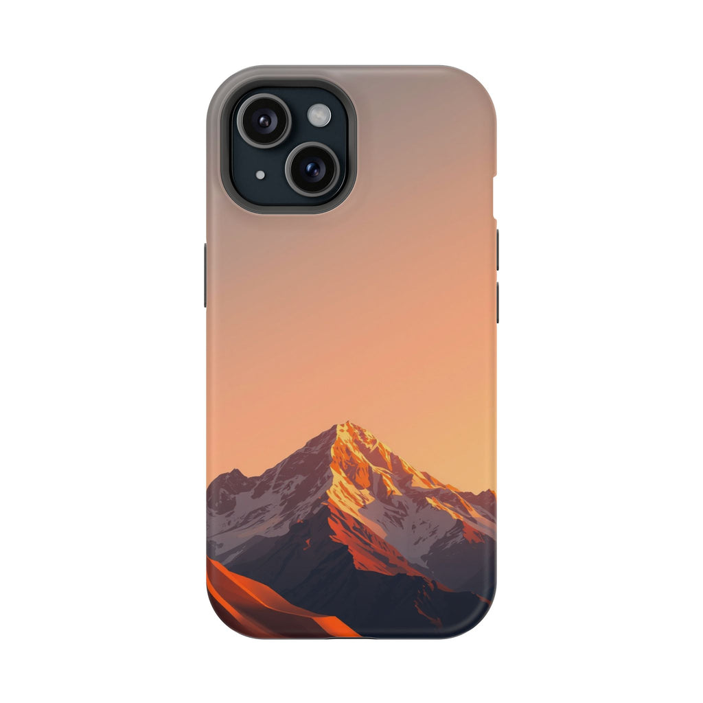 iPhone Mountain at Sunrise Bold Art 10 Slim Everyday Designer Case · iPhone Case