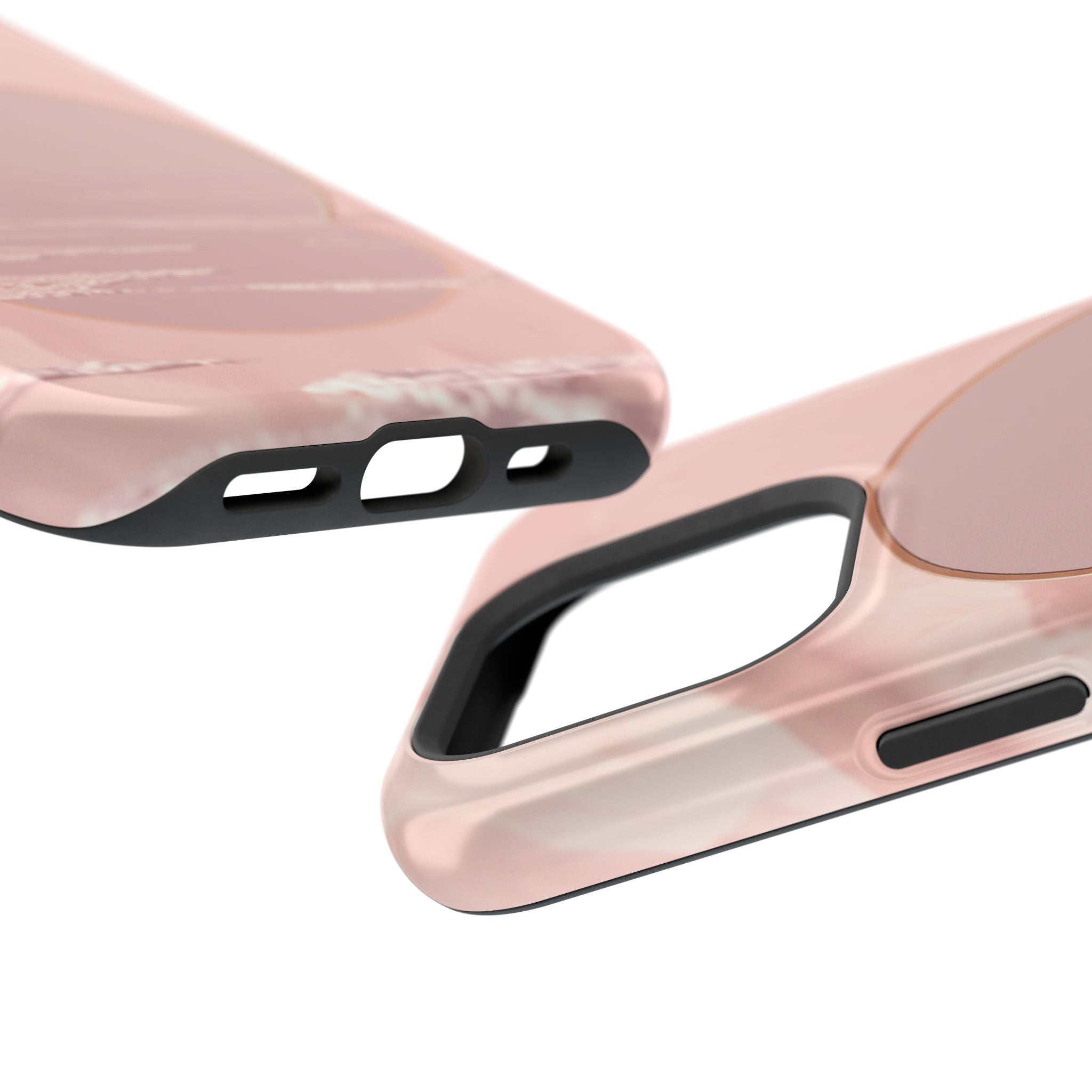 iPhone Serene Salt Flat Mirror Design Slim Everyday Designer Case · iPhone Case