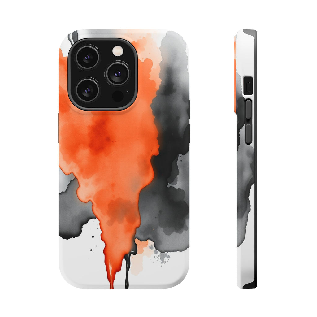 iPhone Ink Bleed Vibrant Watercolor Slim Everyday Designer Case · iPhone Case