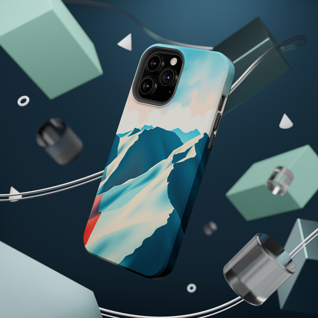 iPhone Topographic Lines Bold Art Bold Modern Everyday Snap Case · iPhone Case