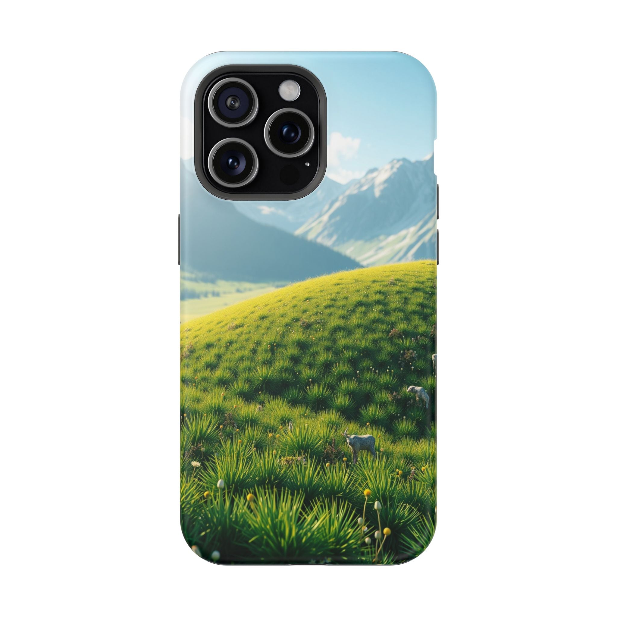 iPhone Vibrant Alpine Meadow Design Slim Everyday Designer Case · iPhone Case