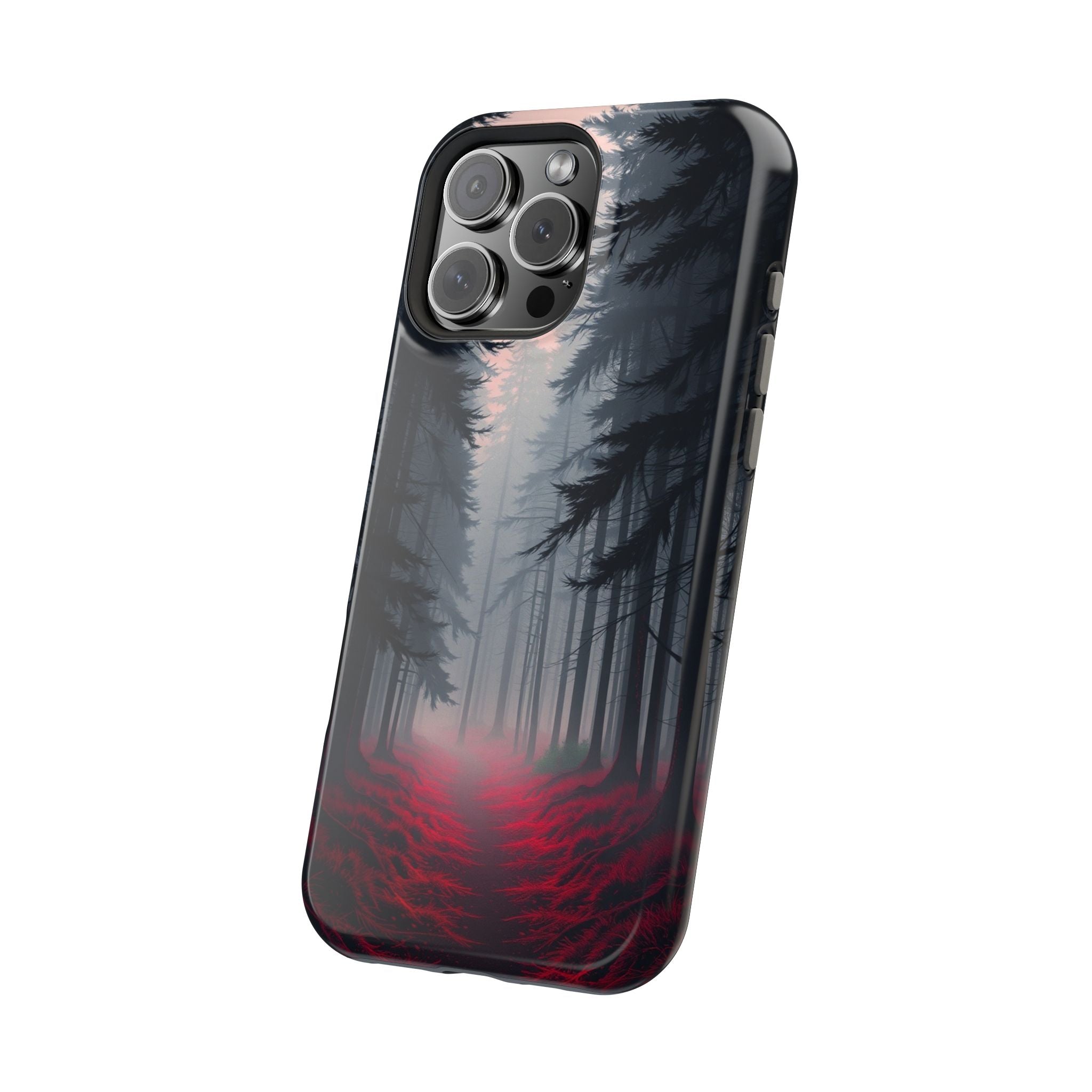 iPhone Serene Misty Forest Path Design Slim Everyday iPhone 19 Designer · iPhone