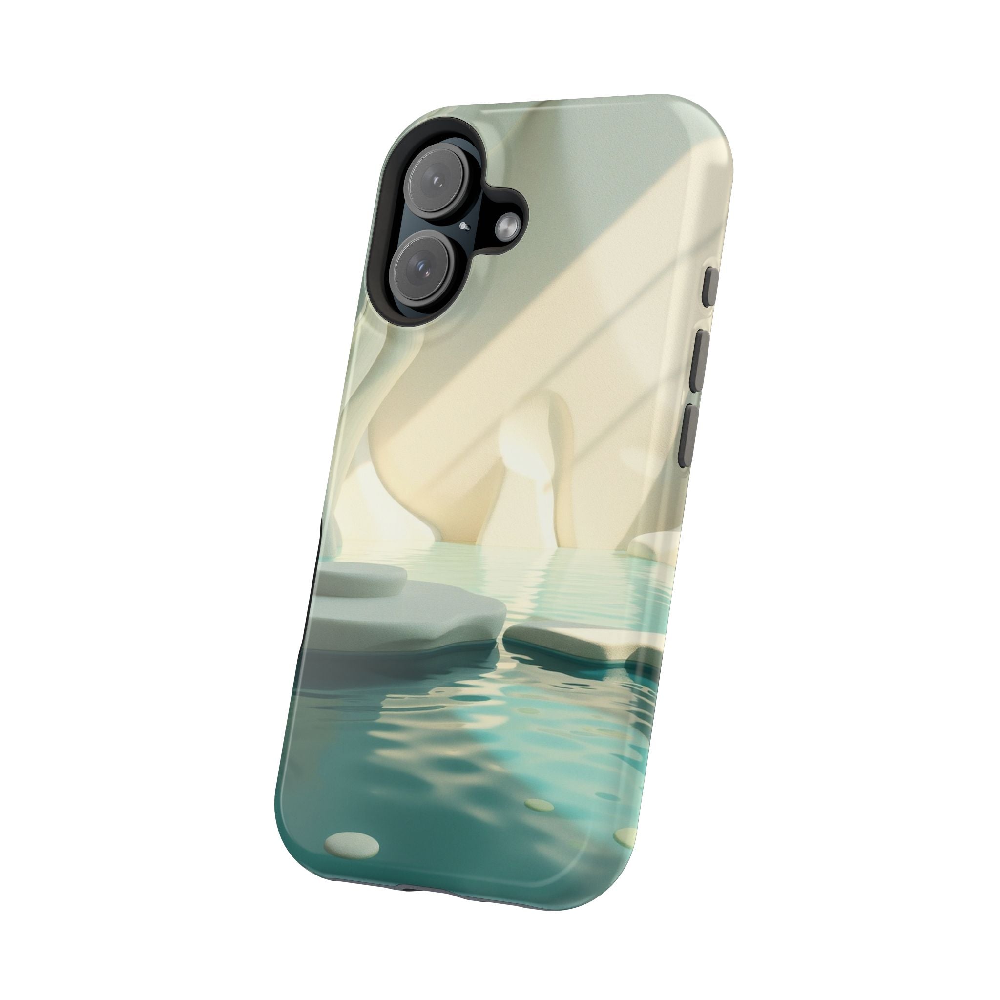 iPhone Tidal Pool 3D Digital Slim Everyday Designer Case · iPhone Case