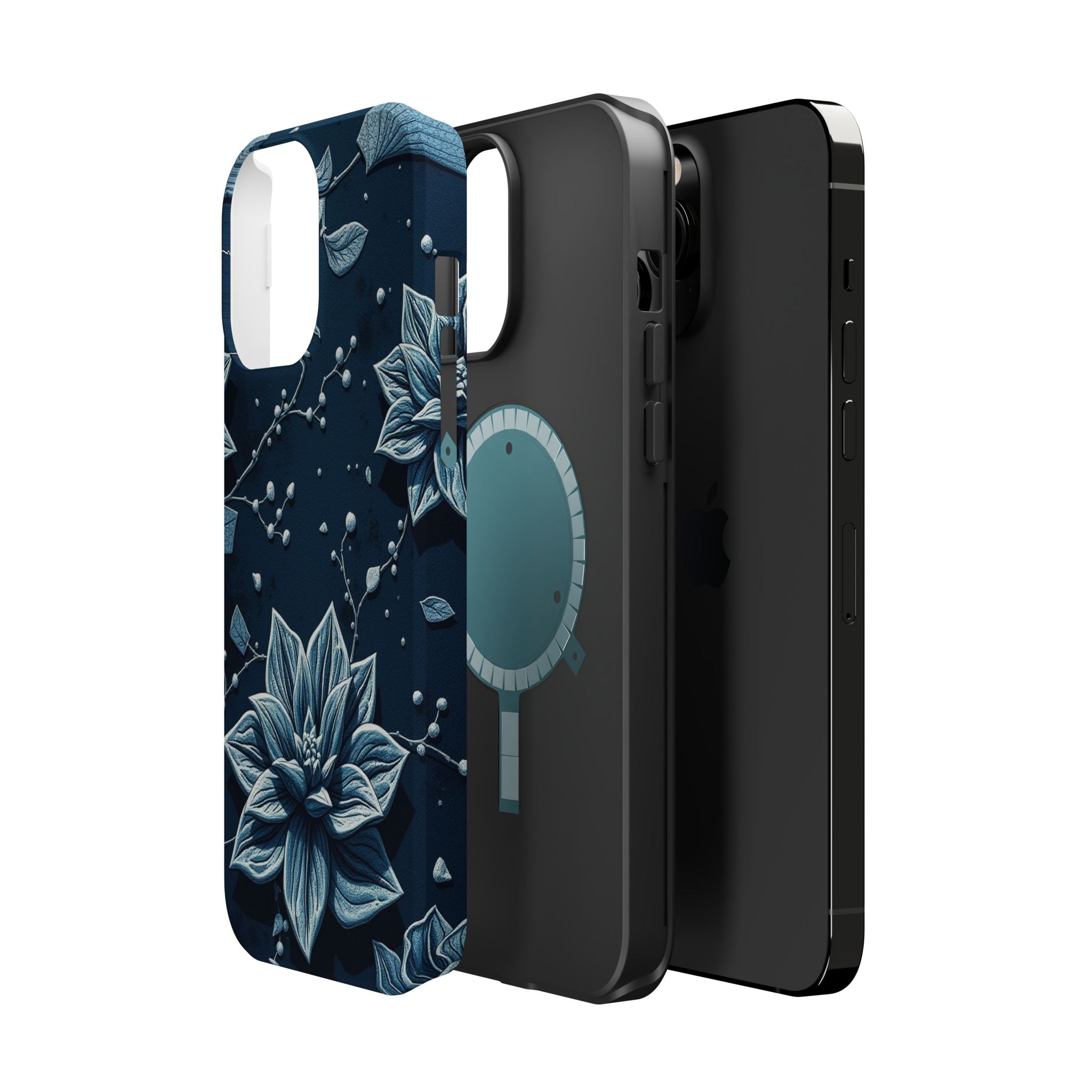 iPhone Floral Terrazzo Bold Art Slim Everyday Designer Case Galaxy · iPhone Case