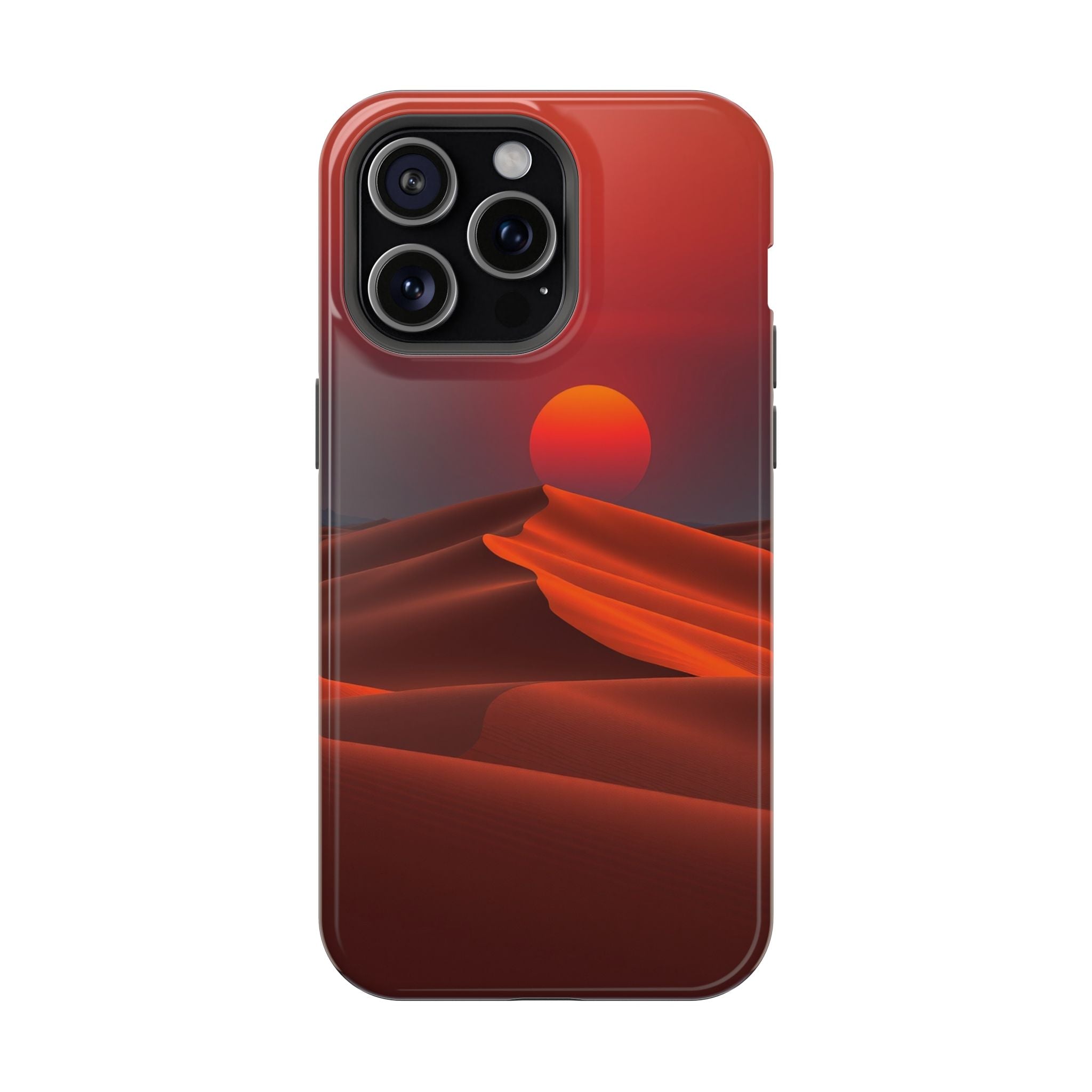 iPhone Sand Dunes at Dusk Electric Art Slim Everyday Designer Case · iPhone Case