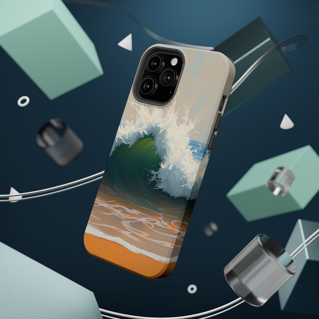 iPhone Radiant Ocean Wave Crash Design Slim Everyday Designer Case · iPhone Case