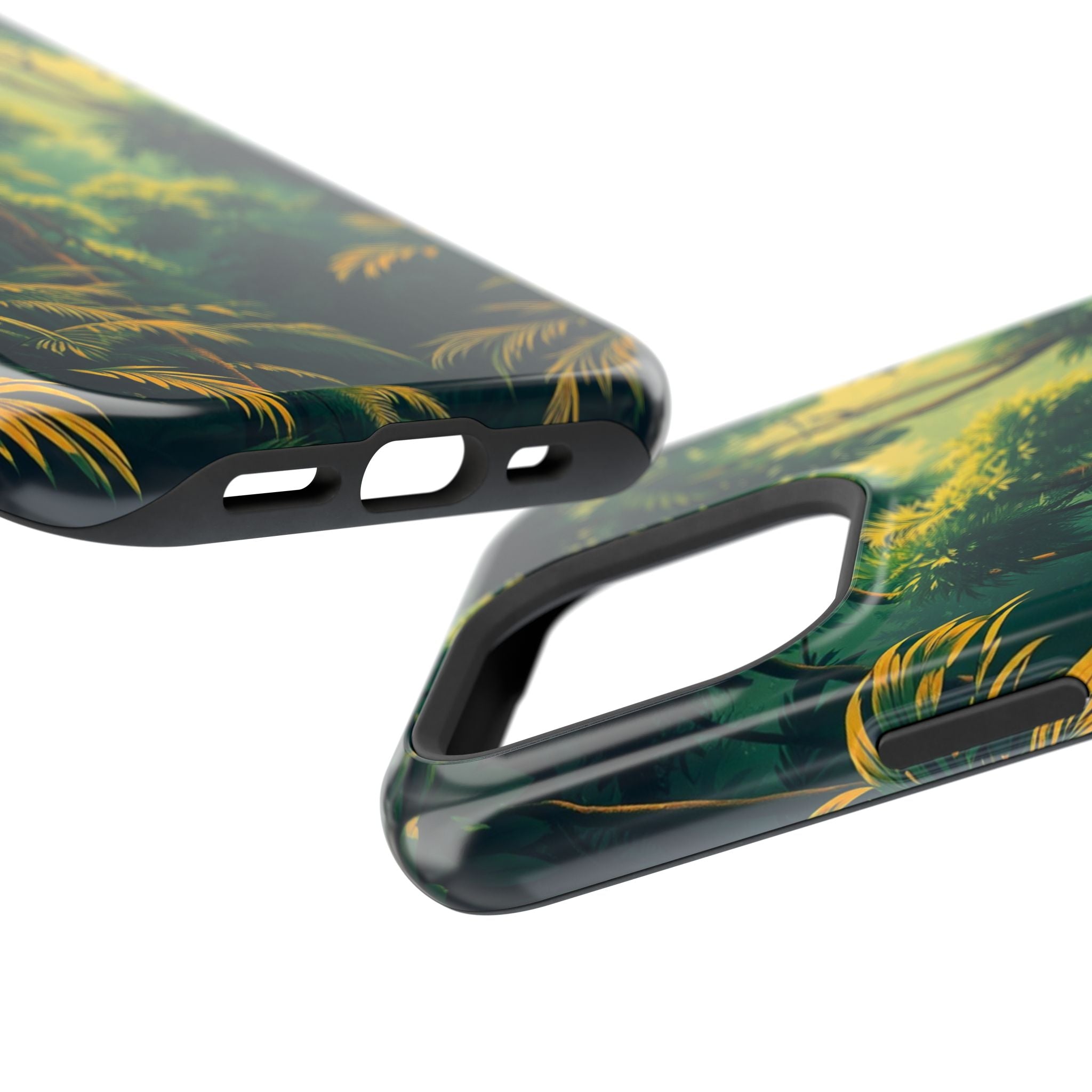 iPhone Rainforest Canopy Vintage Retro Poster Slim iPhone Everyday · iPhone Case