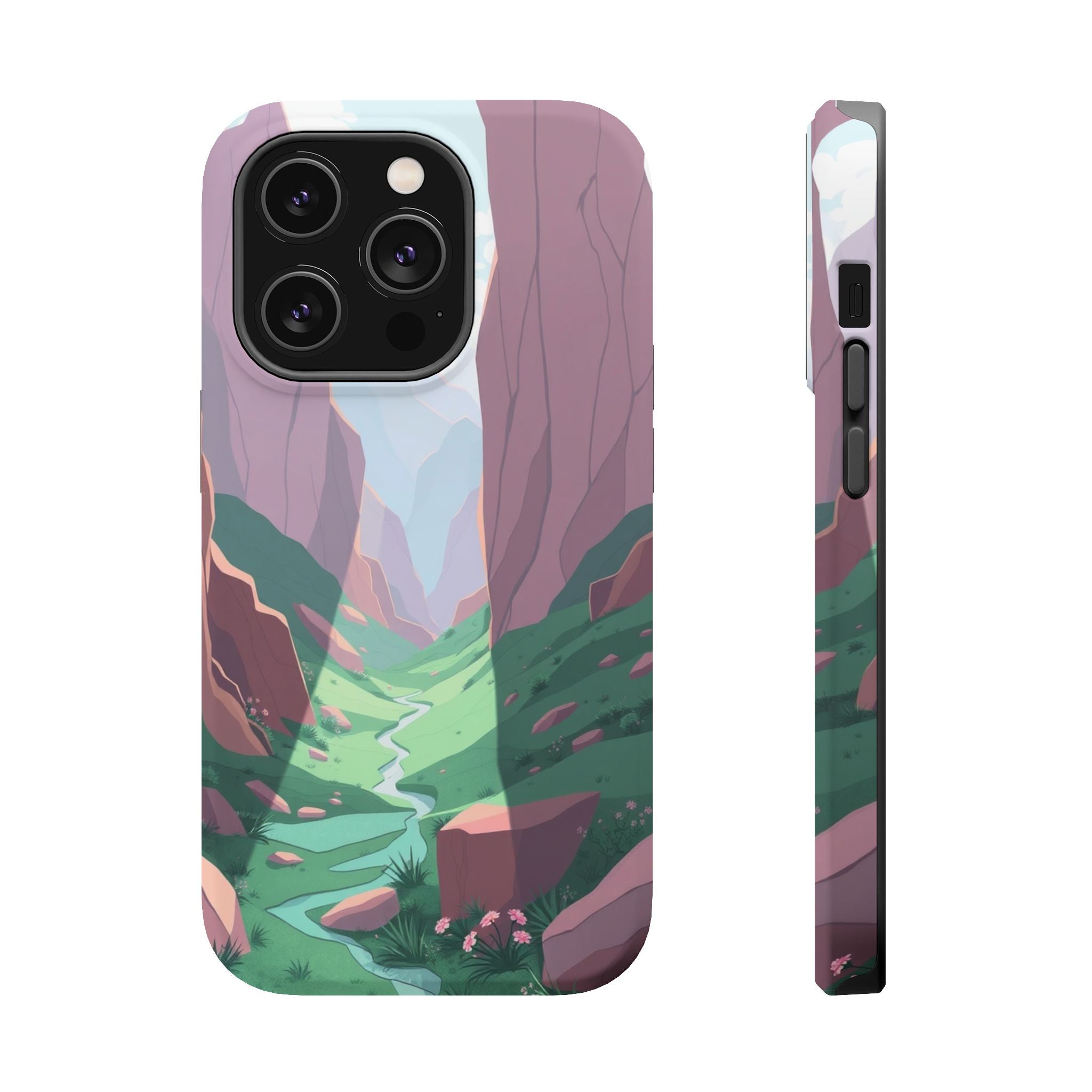 iPhone Valley Floor Stained Glass Bold Modern Everyday Snap Case · iPhone Case