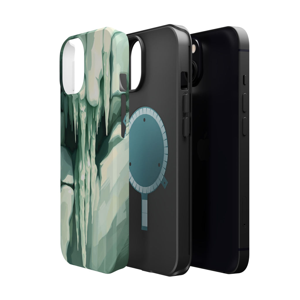 iPhone Earthy Icicle Formation Design Slim Everyday Designer Case · iPhone Case