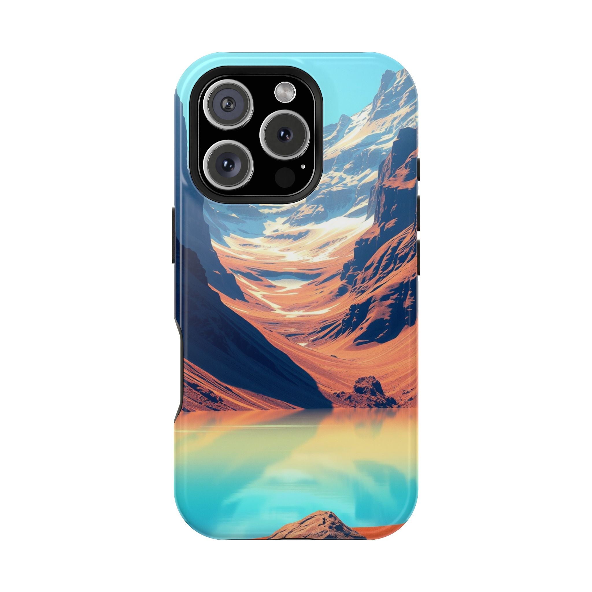 iPhone Radiant Glacier Lake Design 20 Slim Everyday Designer Case · iPhone Case