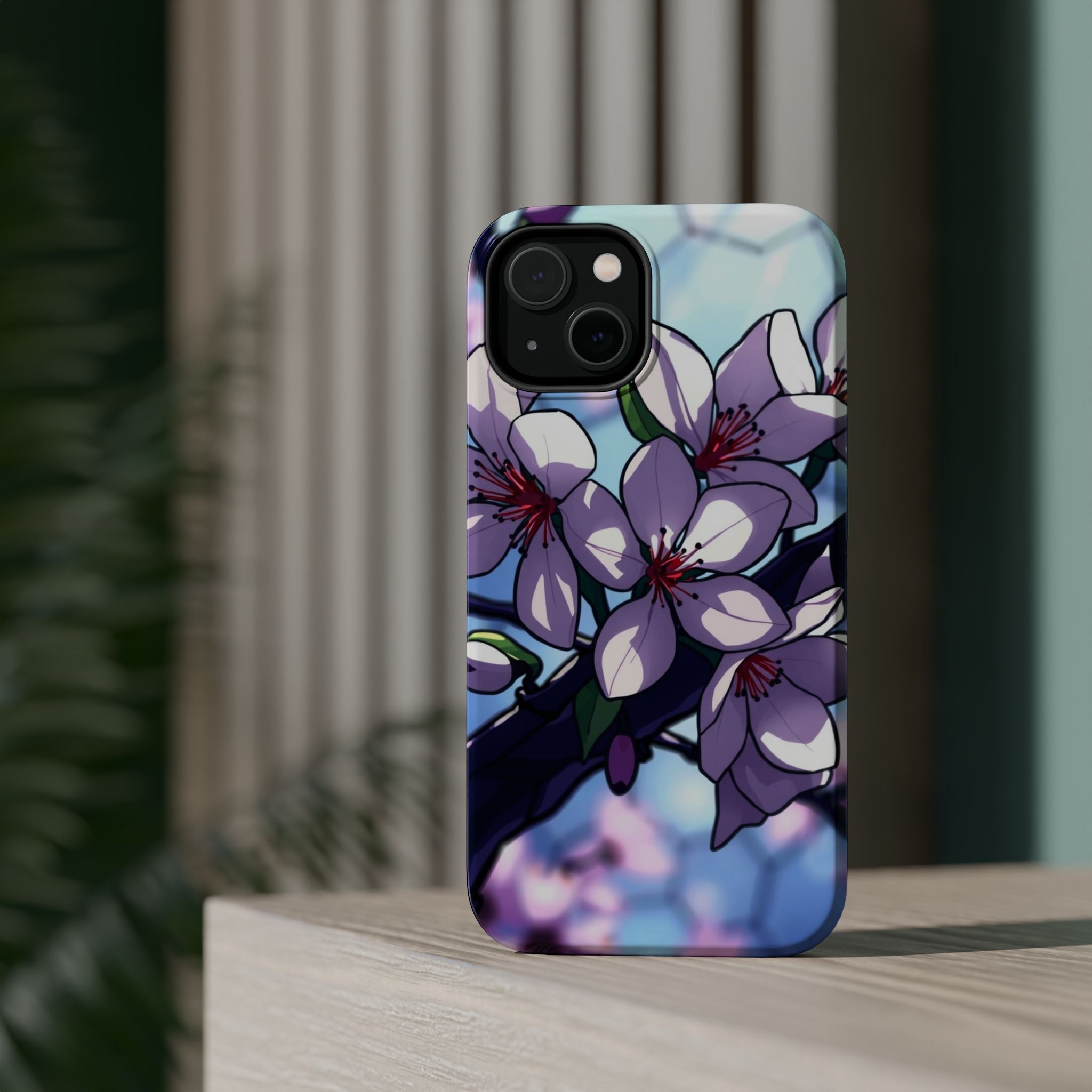 iPhone Dreamy Cherry Blossom Design Slim Everyday Designer Case · iPhone Case