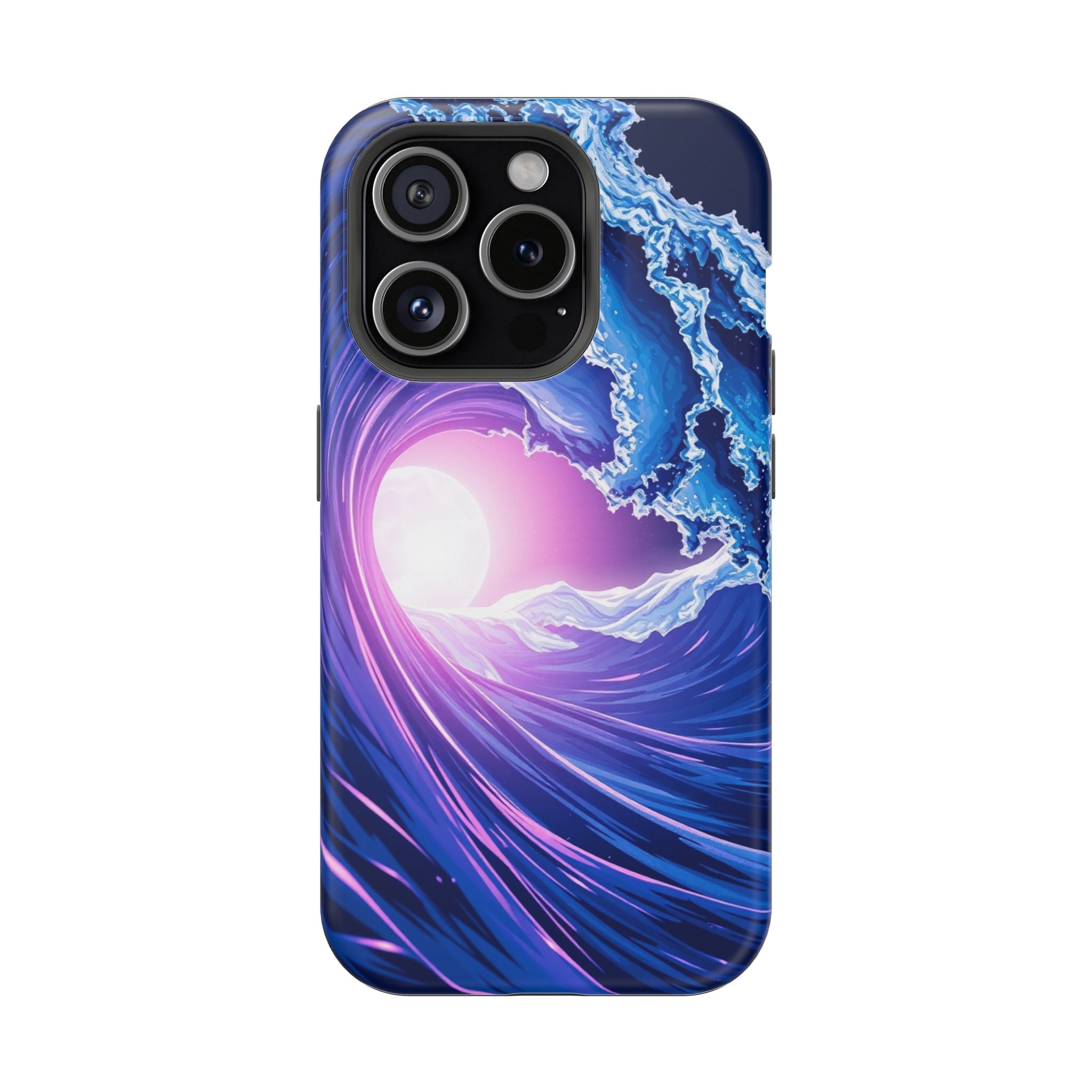 iPhone Holographic Wave Cinematic Art Slim Everyday Designer Case · iPhone Case