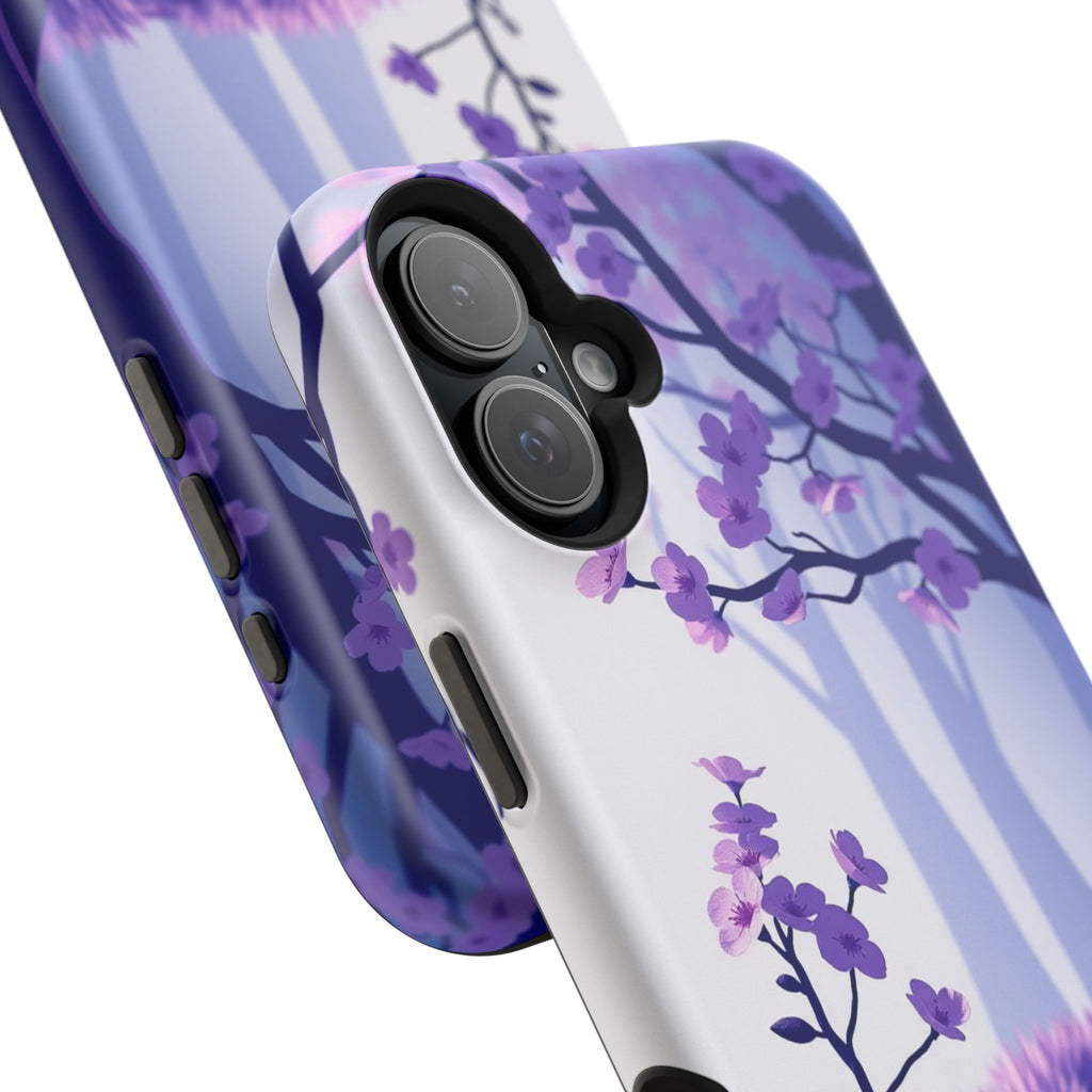 iPhone Blossom Trail Paper Cut Art Bold Modern Everyday Snap Case · iPhone Case