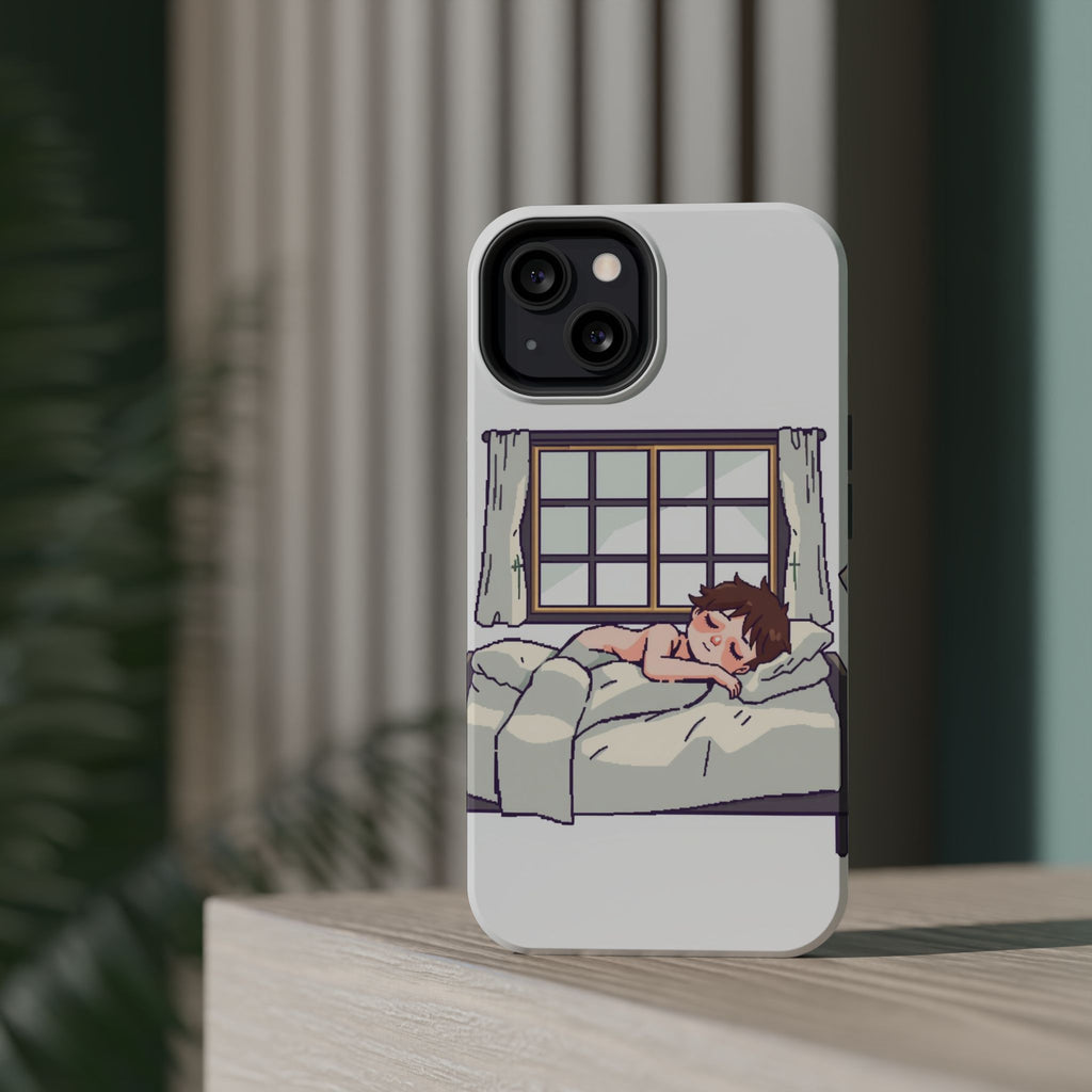 iPhone Do Not Disturb: Napping Bold Art Slim Everyday Designer Case · iPhone Cas