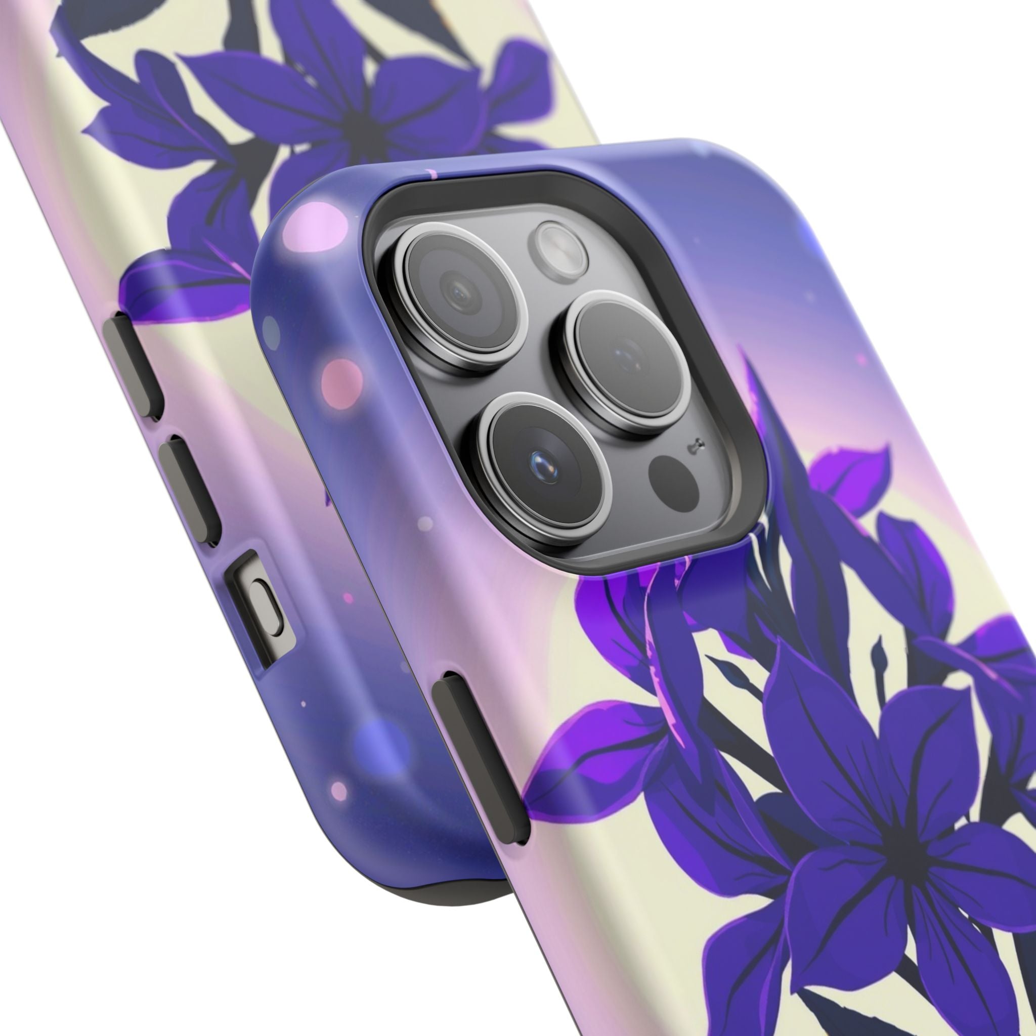 iPhone Floral Crown Mystic Art 13 Bold Modern Everyday Snap Case · iPhone Case