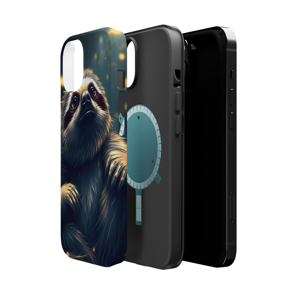 iPhone Vibrant Cozy Sloth Mode Design Slim Everyday Designer Case · iPhone Case