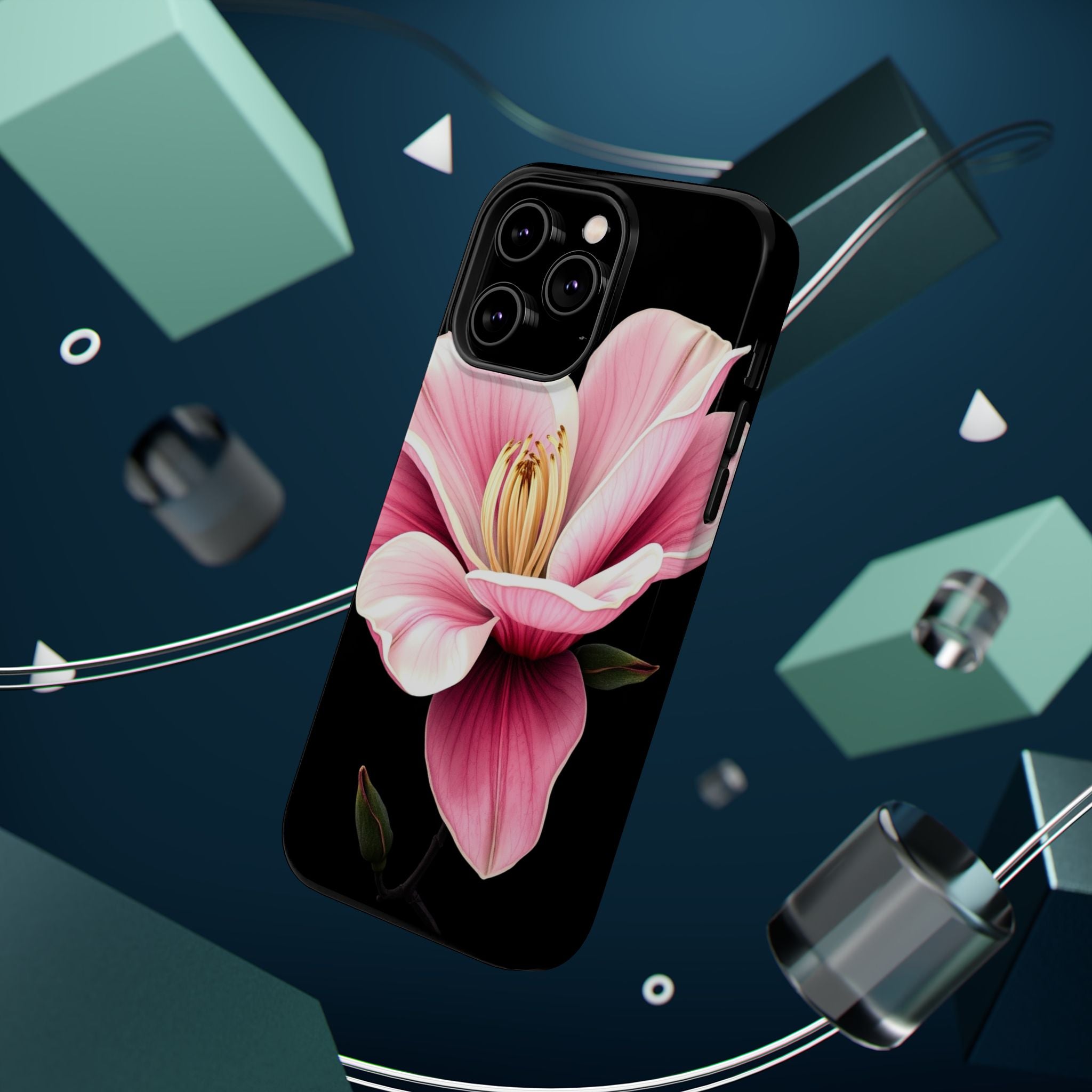 iPhone Magnolia Dream Dark Gothic Ink Slim Everyday Designer Case · iPhone Case