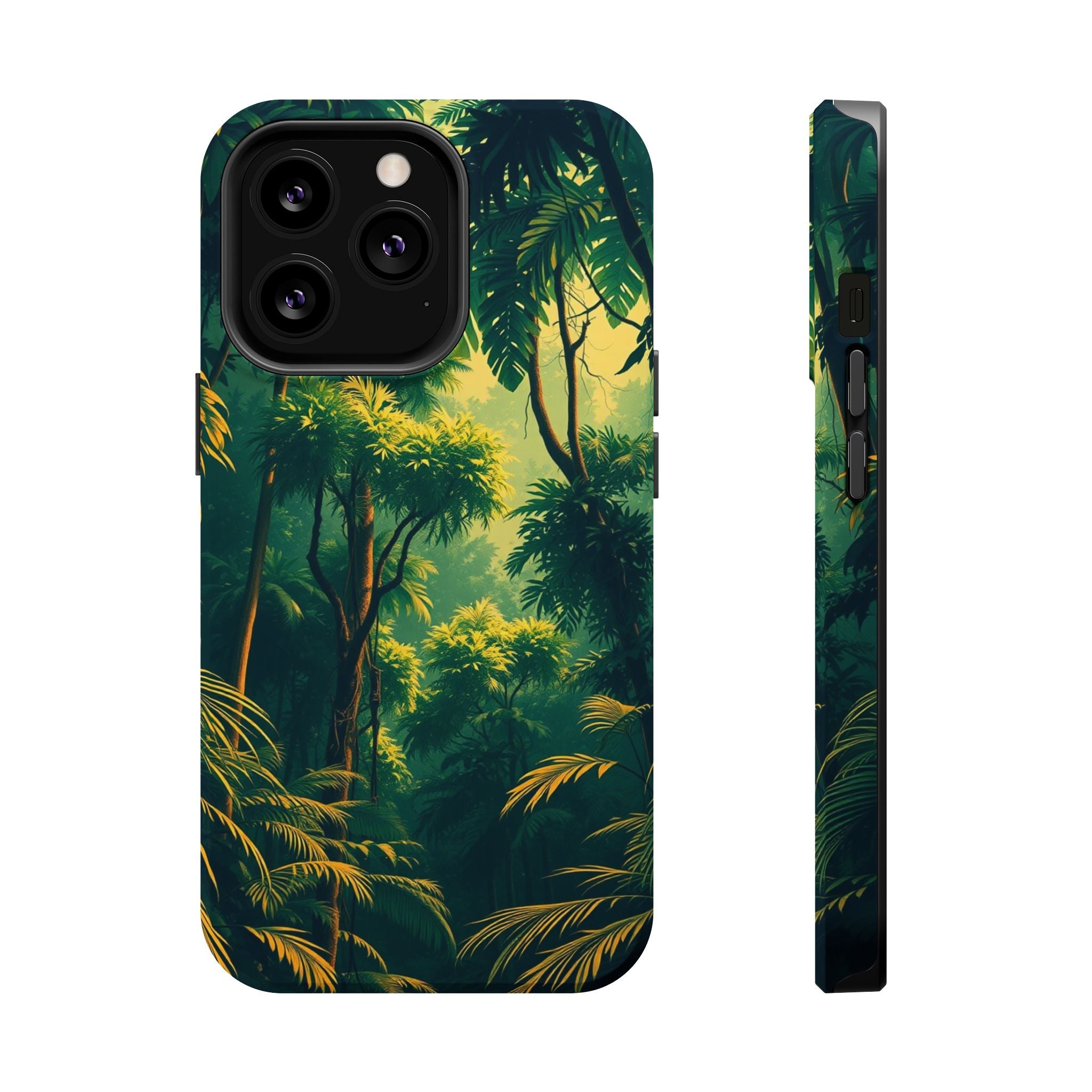 iPhone Rainforest Canopy Vintage Retro Poster Slim iPhone Everyday · iPhone Case
