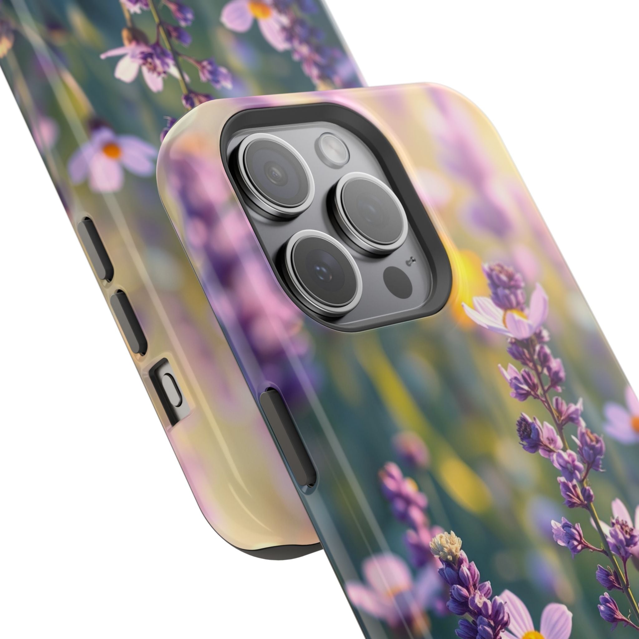 iPhone Lavender And Pearl Wildflower Field Slim iPhone Everyday · iPhone Case
