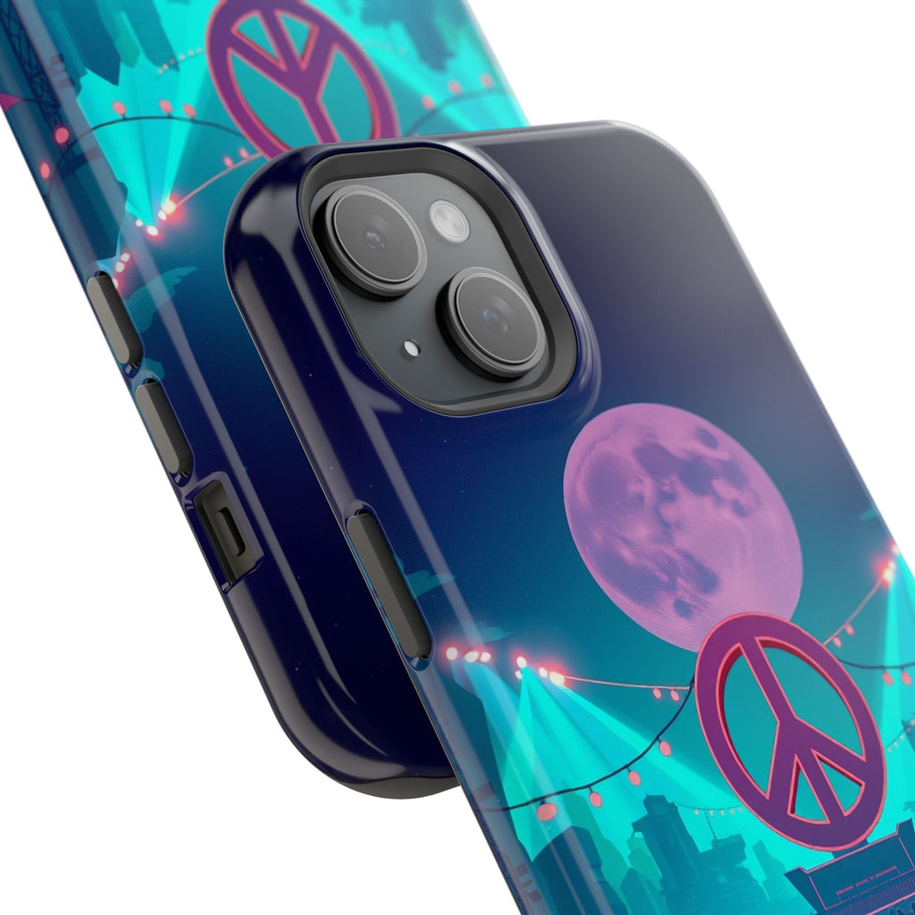 iPhone Woodstock Peace Mystic Art Bold Modern Everyday Snap Case · iPhone Case