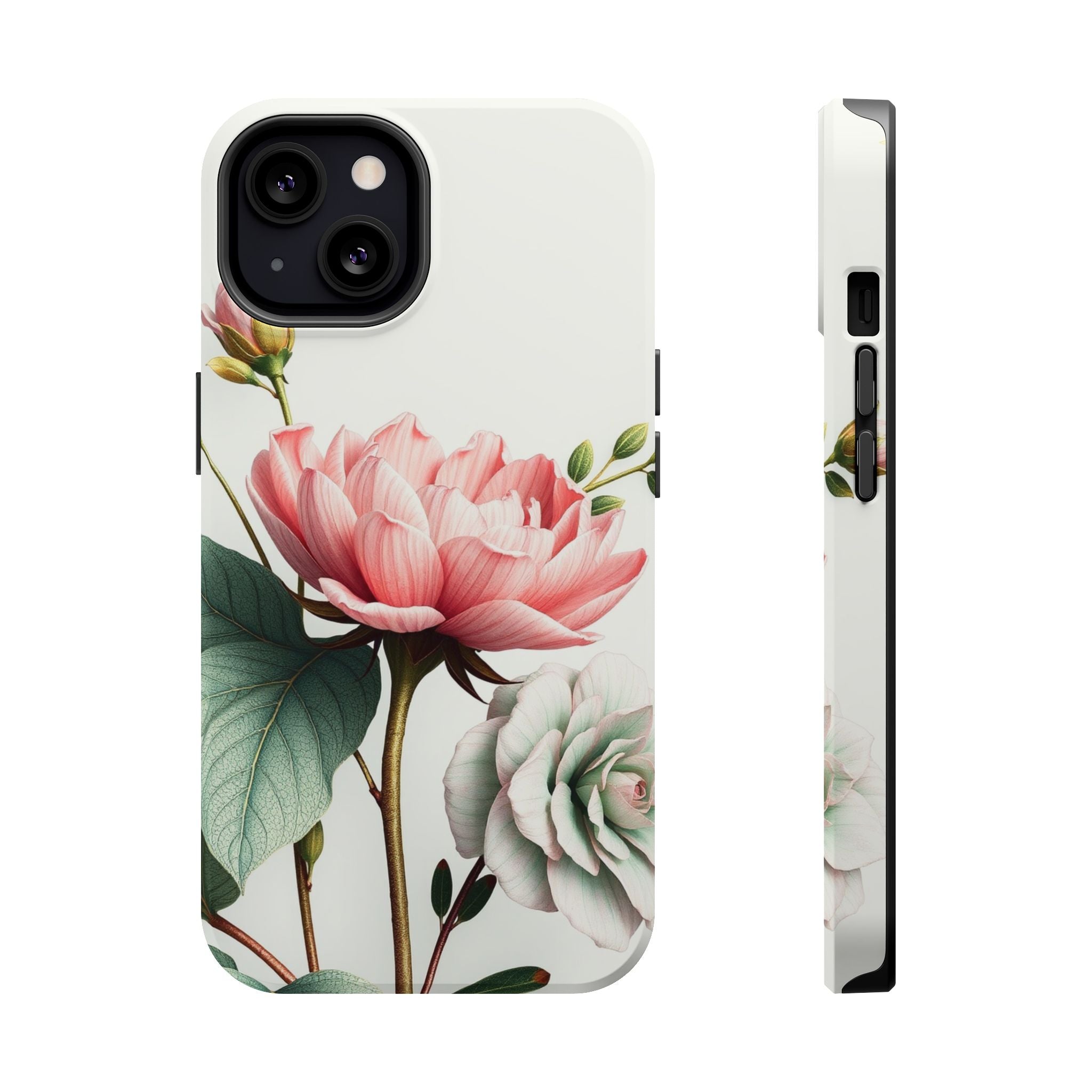iPhone Vibrant Vintage Botanical Print Design Clean iPhone 14 Minimal · iPhone C