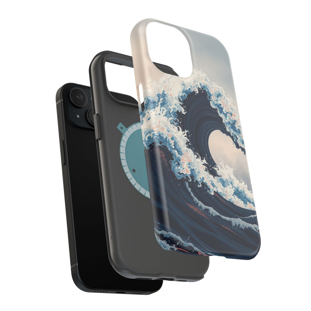 iPhone Ocean Wave Crash Grunge Distressed Slim iPhone Everyday Designer · iPhone