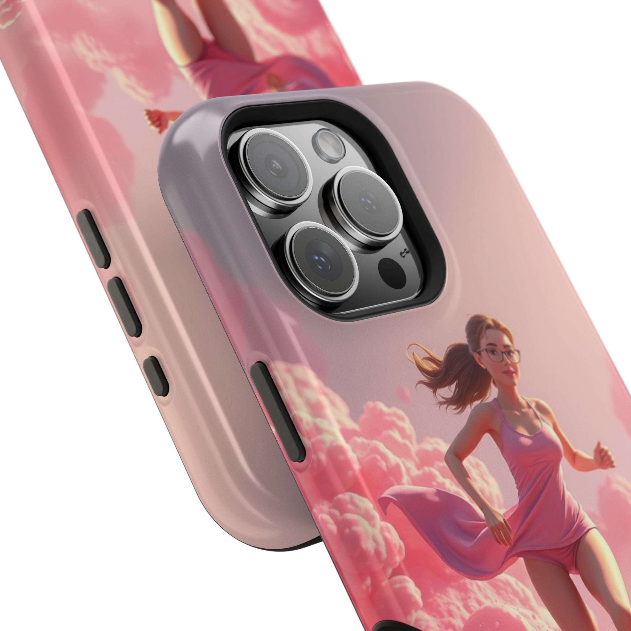 iPhone on Fumes 3D Digital Bold Modern Everyday Snap Case · iPhone Case