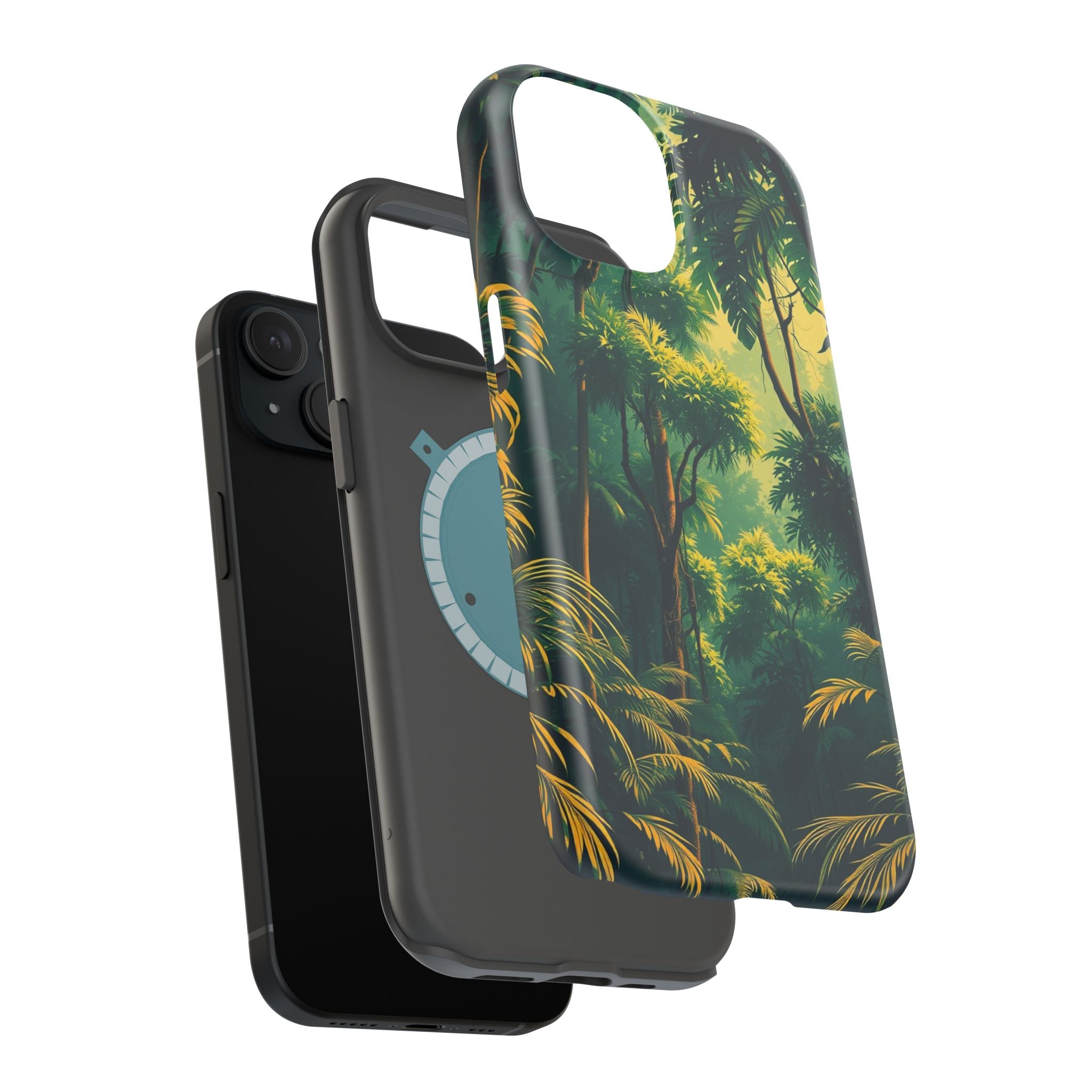 iPhone Rainforest Canopy Vintage Retro Poster Slim iPhone Everyday · iPhone Case
