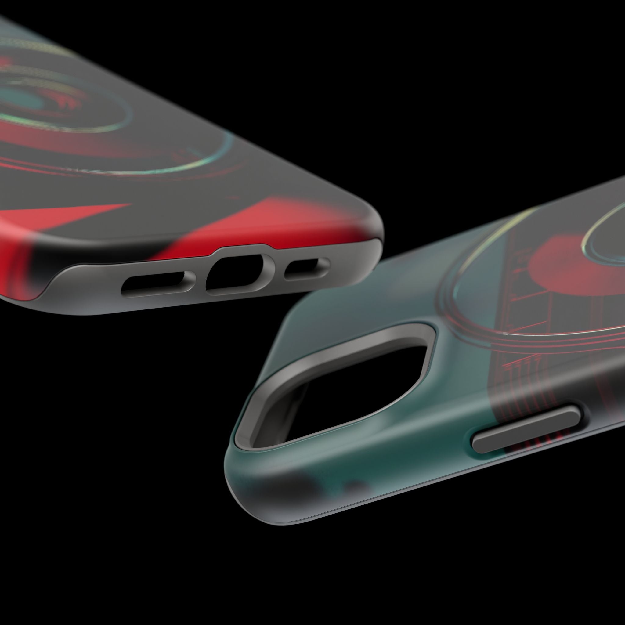 iPhone Vibrant Cassette Tape Rewind Design Slim Everyday Designer Case · iPhone