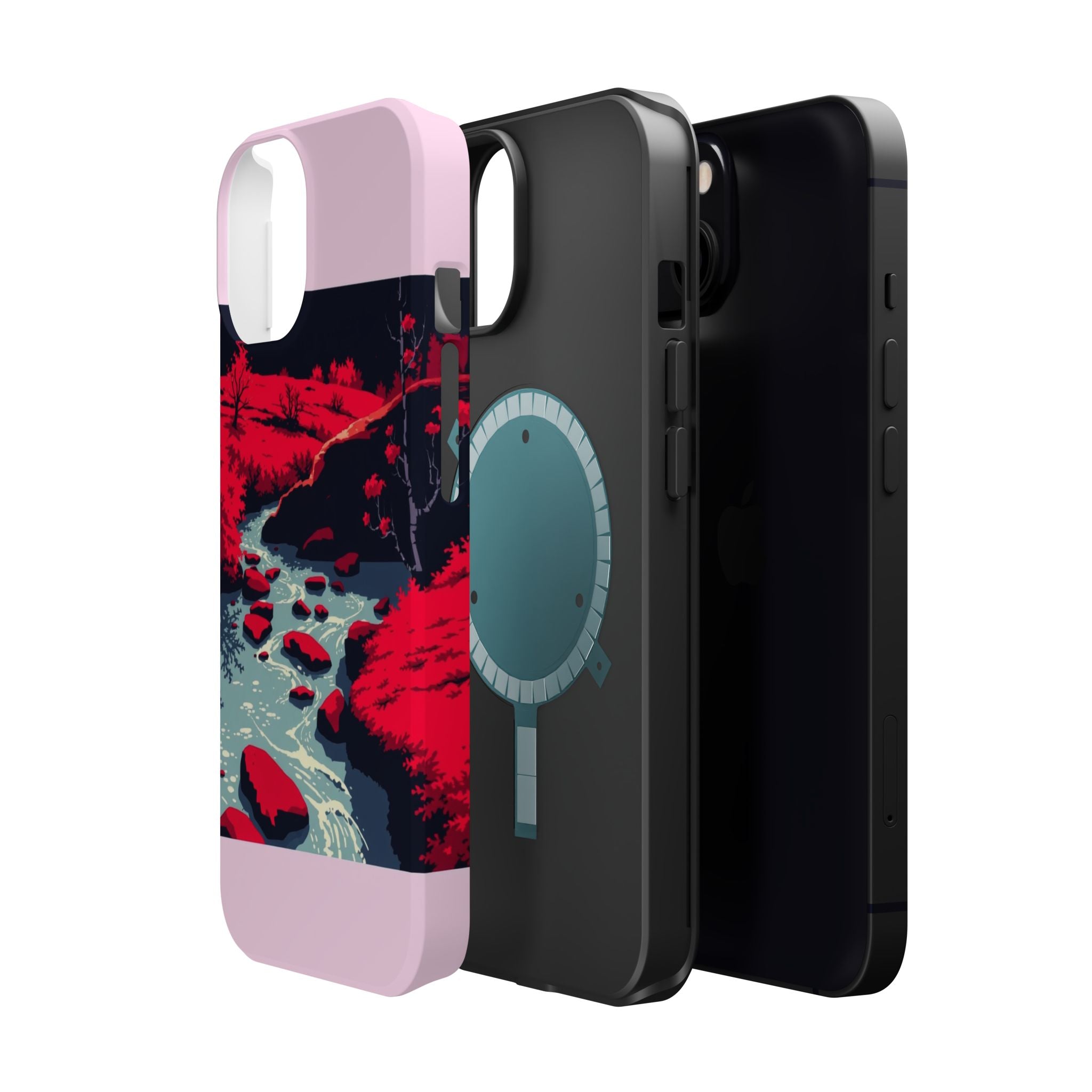 iPhone Spring Creek Cinematic Art 13 Slim Everyday Designer Case · iPhone Case