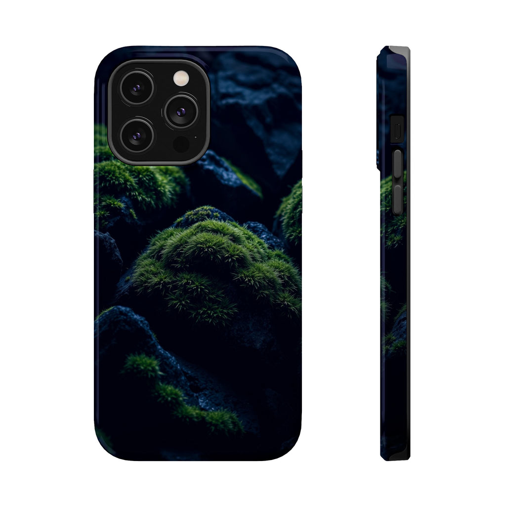 iPhone Dreamy Moss Covered Rocks Design Slim Everyday iPhone 18 · iPhone Case