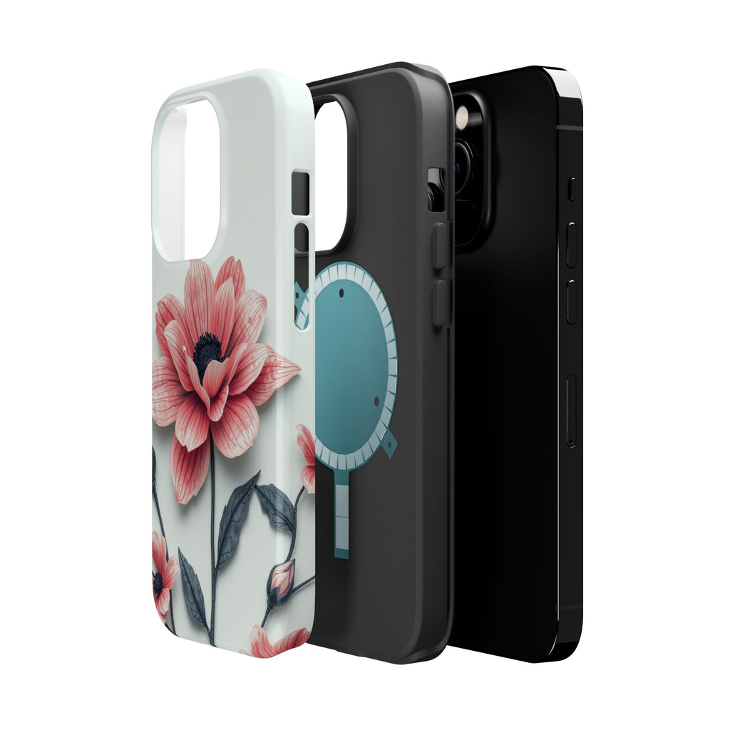iPhone Dreamy Floral Ink Wash Design Slim Everyday iPhone 12 Designer · iPhone C